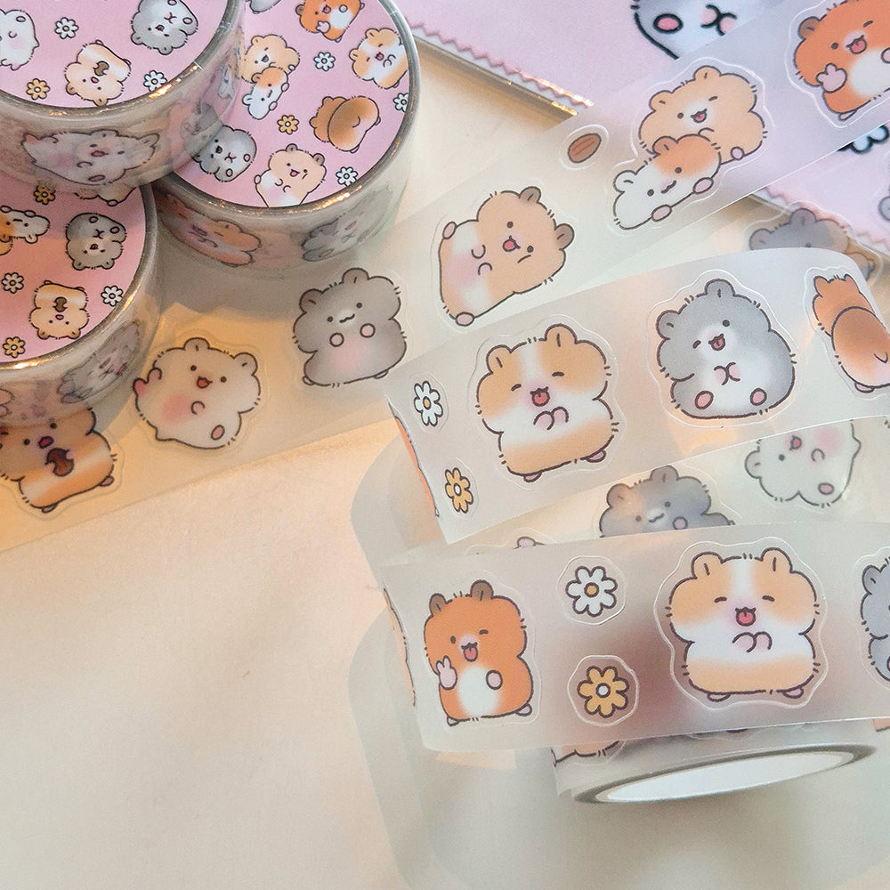 Mousse - Kisscut Hamster Roll Sticker