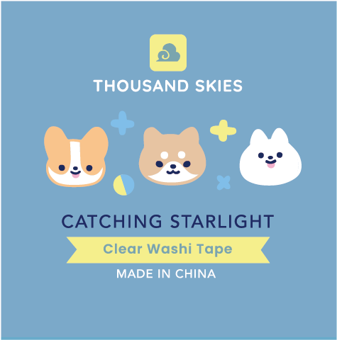 PET Tape (Transparent) Catching Starlight