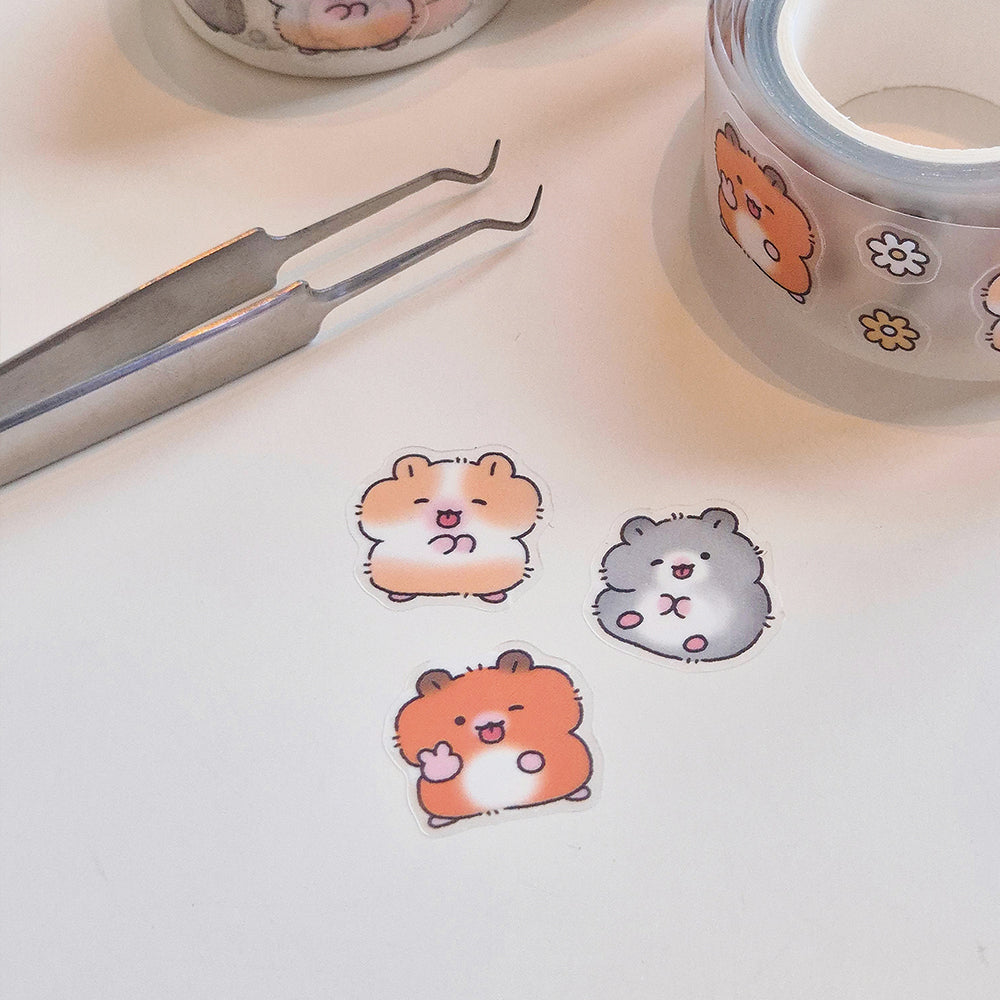 Mousse - Kisscut Hamster Roll Sticker