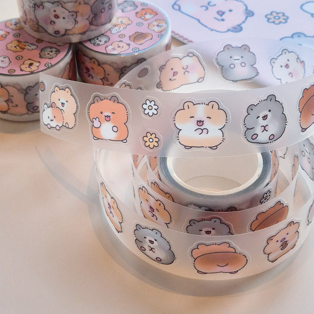 Mousse - Kisscut Hamster Roll Sticker