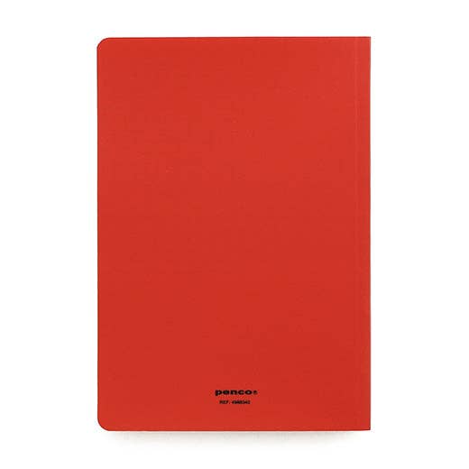 Soft PP Notebook/ B6: Red