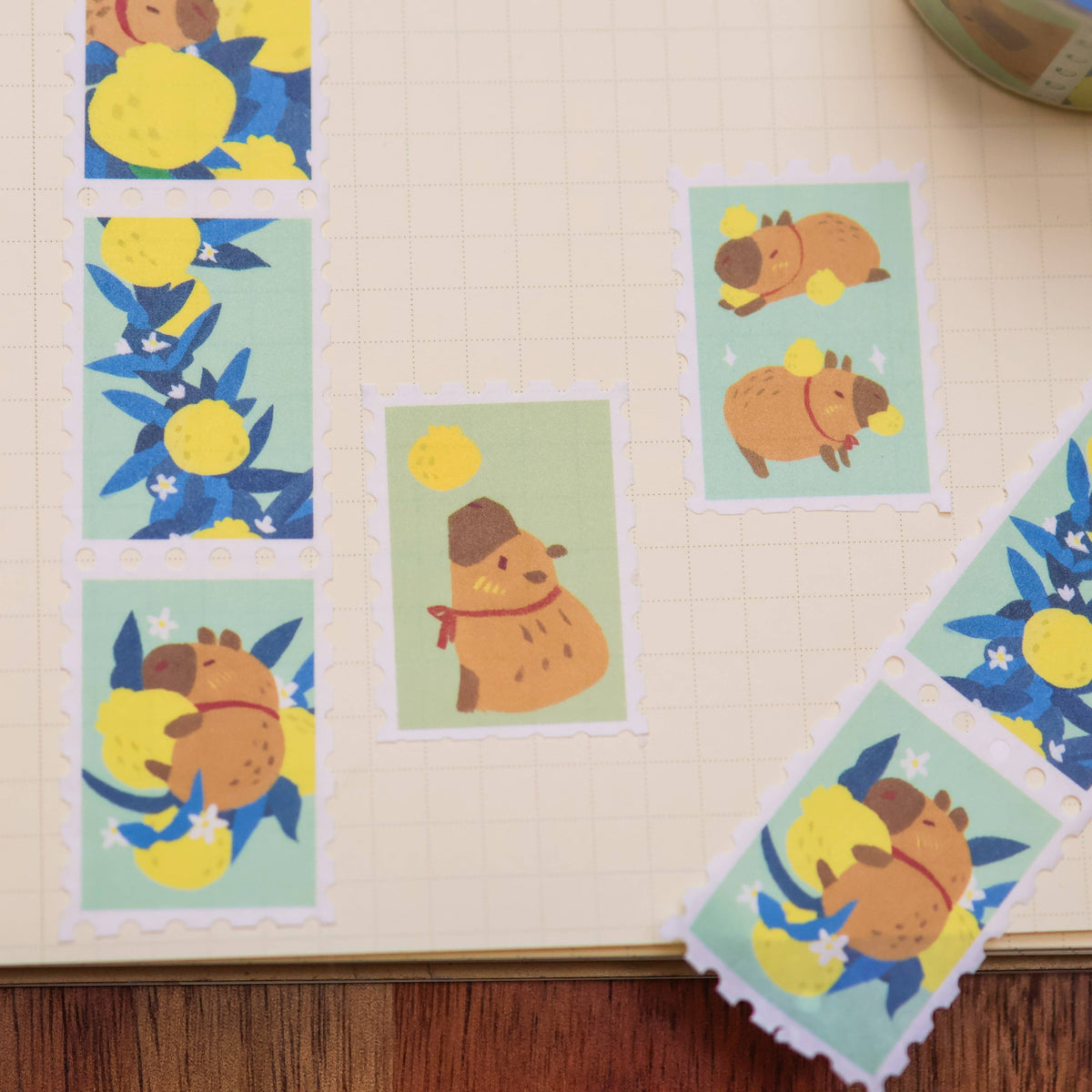 Stamp Washi Tape - Yuzu Orchard