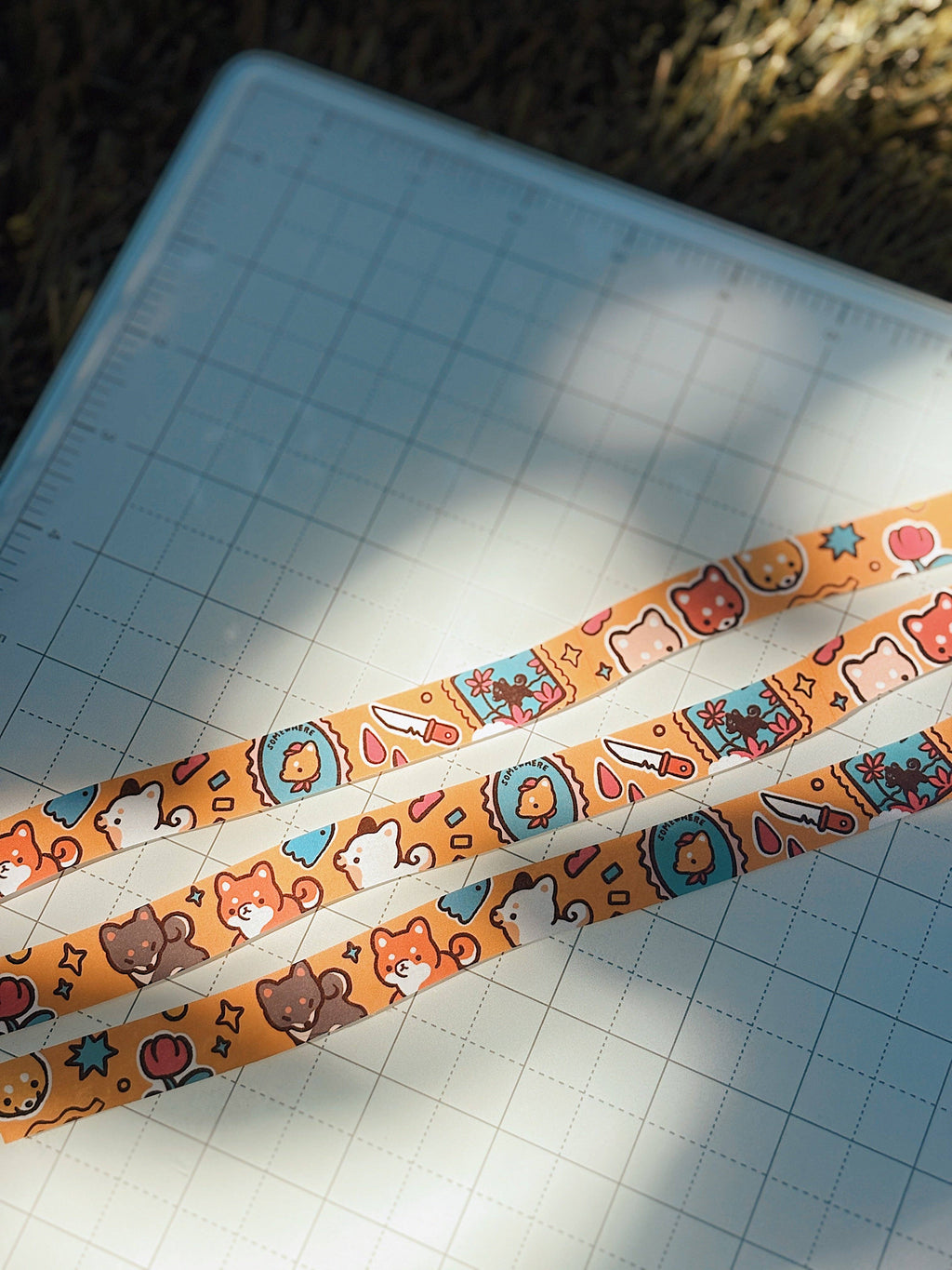 Washi tape (wobbly) | Stamp Collage