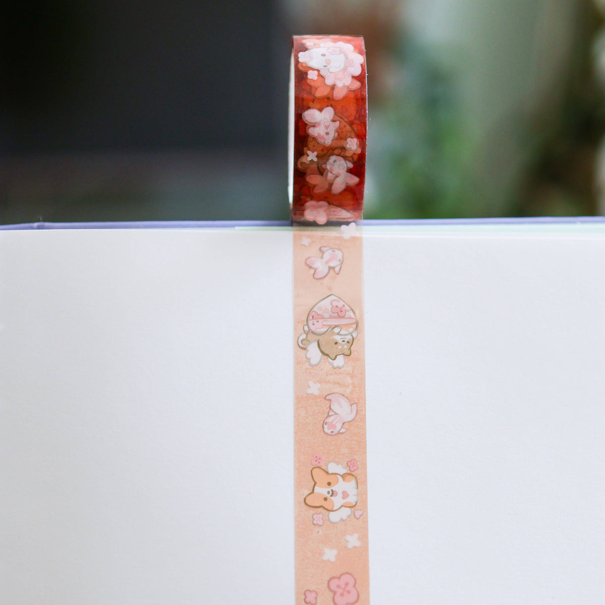 PET Tape (Transparent) Sakura Friends