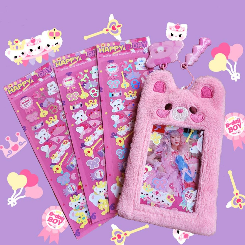 Seolkee Illust - Happy B-Day Deco Sticker Sheet