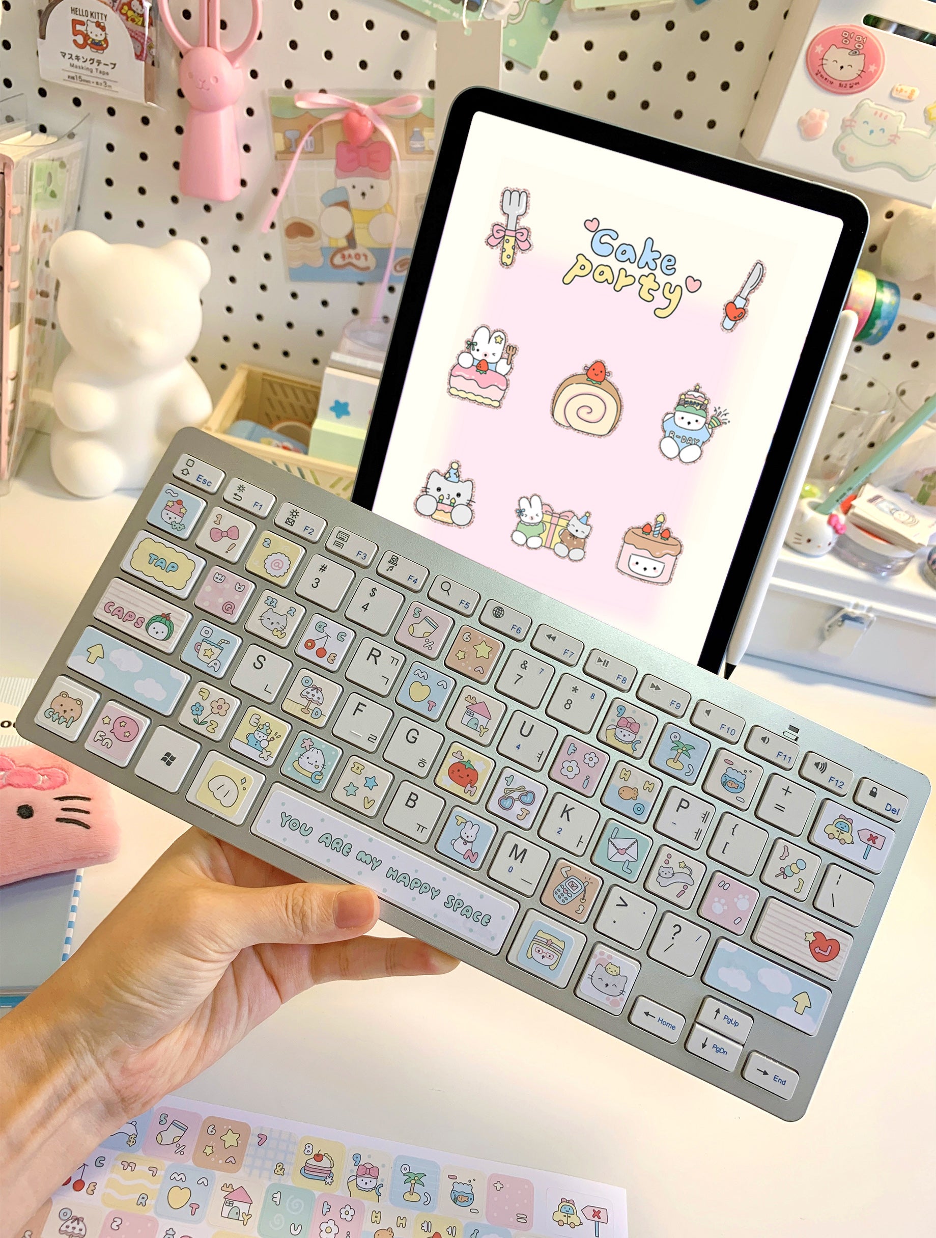 MyGrimmi - Candy Dream Keyboard Sticker