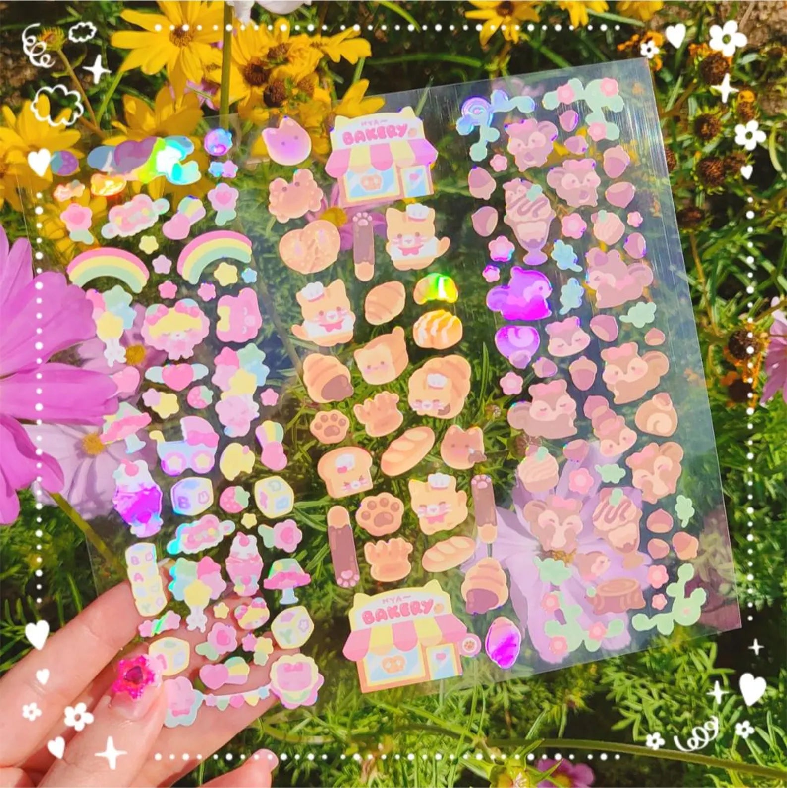 Seolkee Illust - Cream Meringue Deco Sticker Sheet