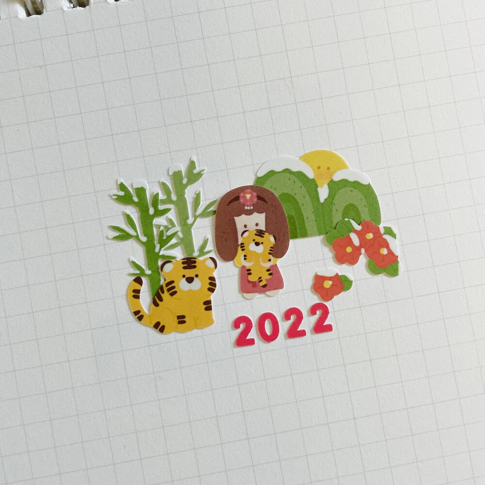 Eddur - Dduna New Year Deco Sticker Sheet