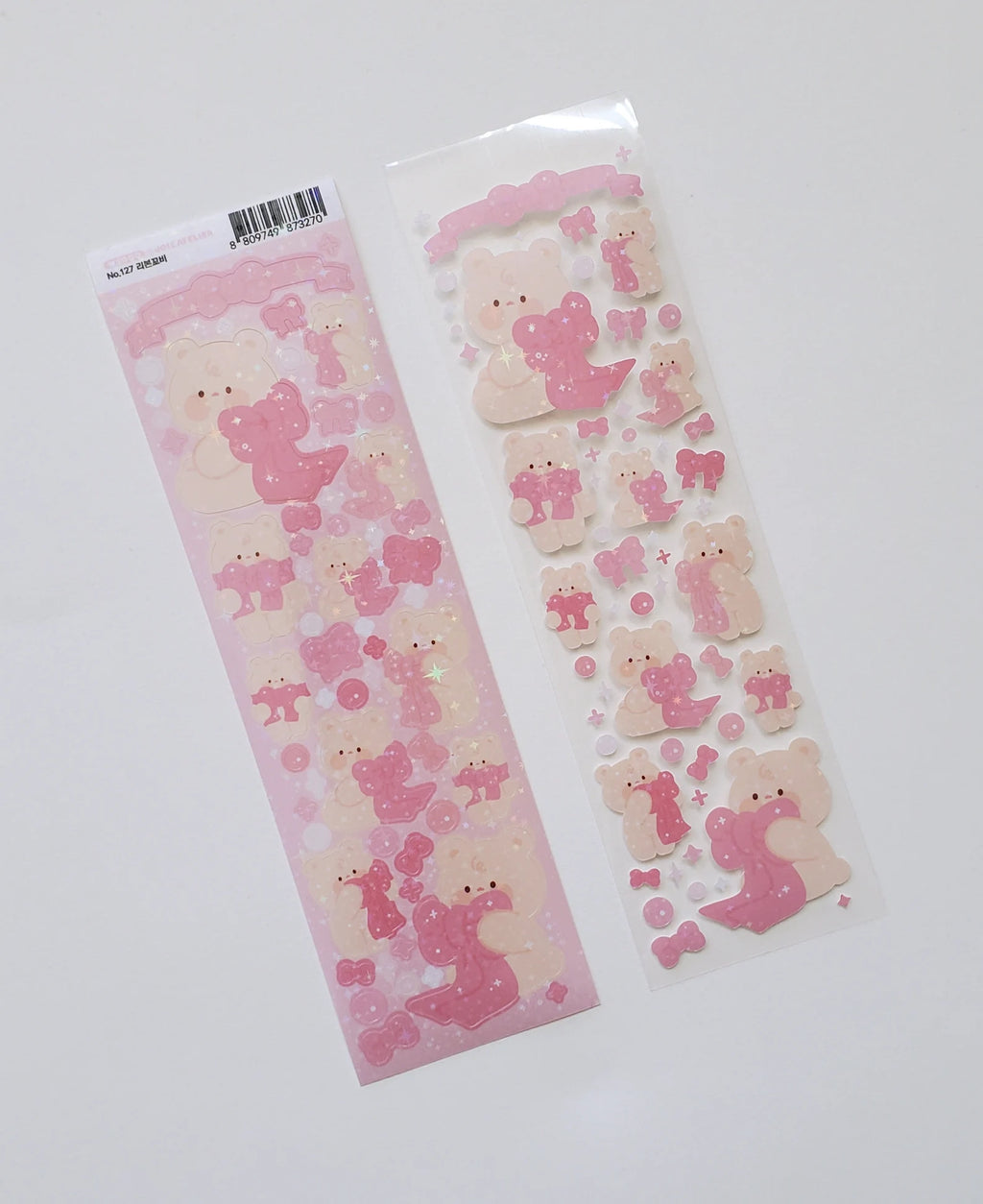 Joie Atelier - Ribbon Kobi Deco Sticker Sheet