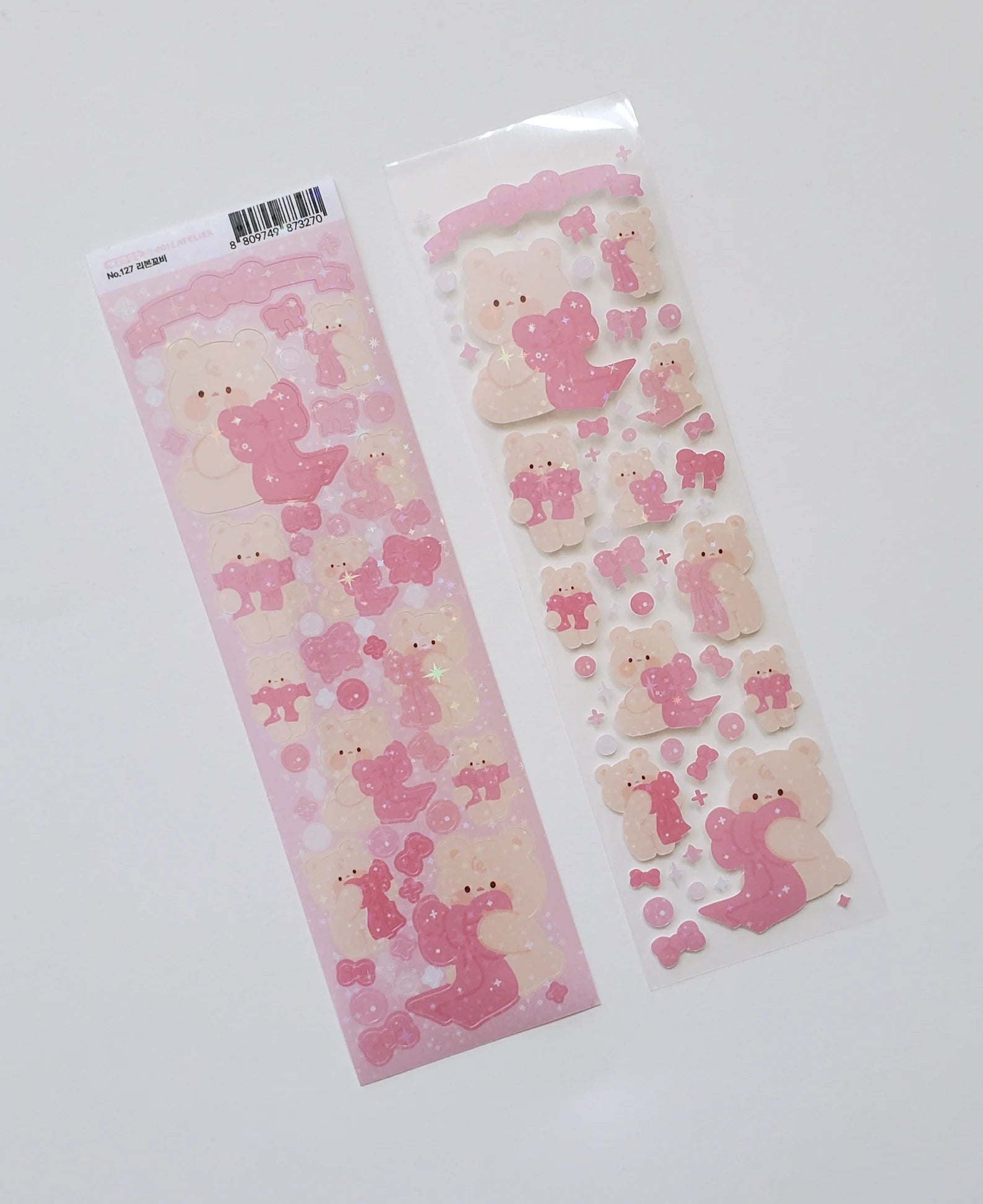 Joie Atelier - Ribbon Kobi Deco Sticker Sheet