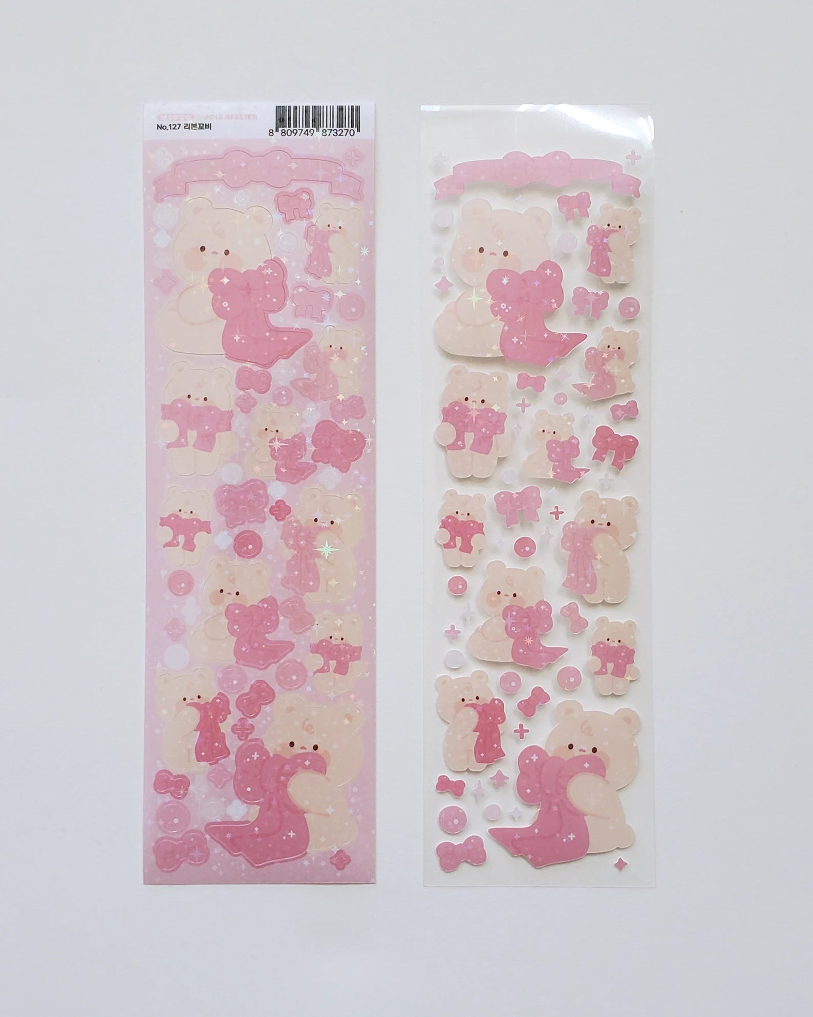 Joie Atelier - Ribbon Kobi Deco Sticker Sheet