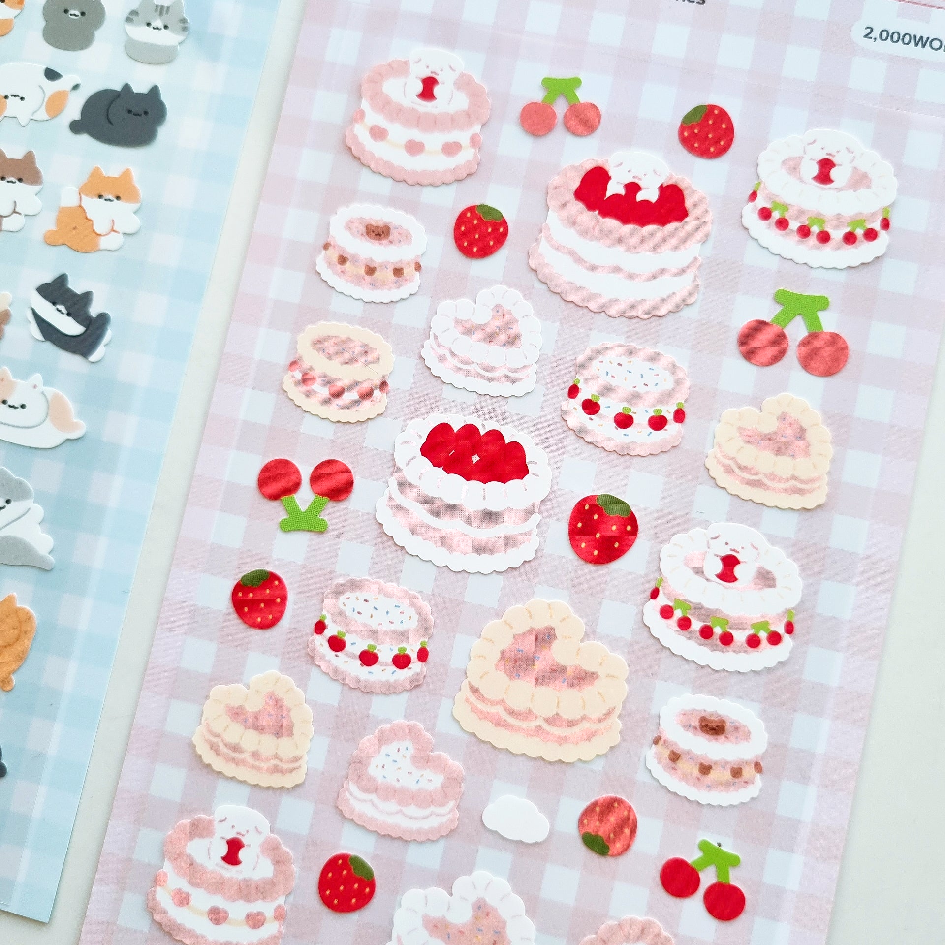 Mousse - Cake Sticker Sheet
