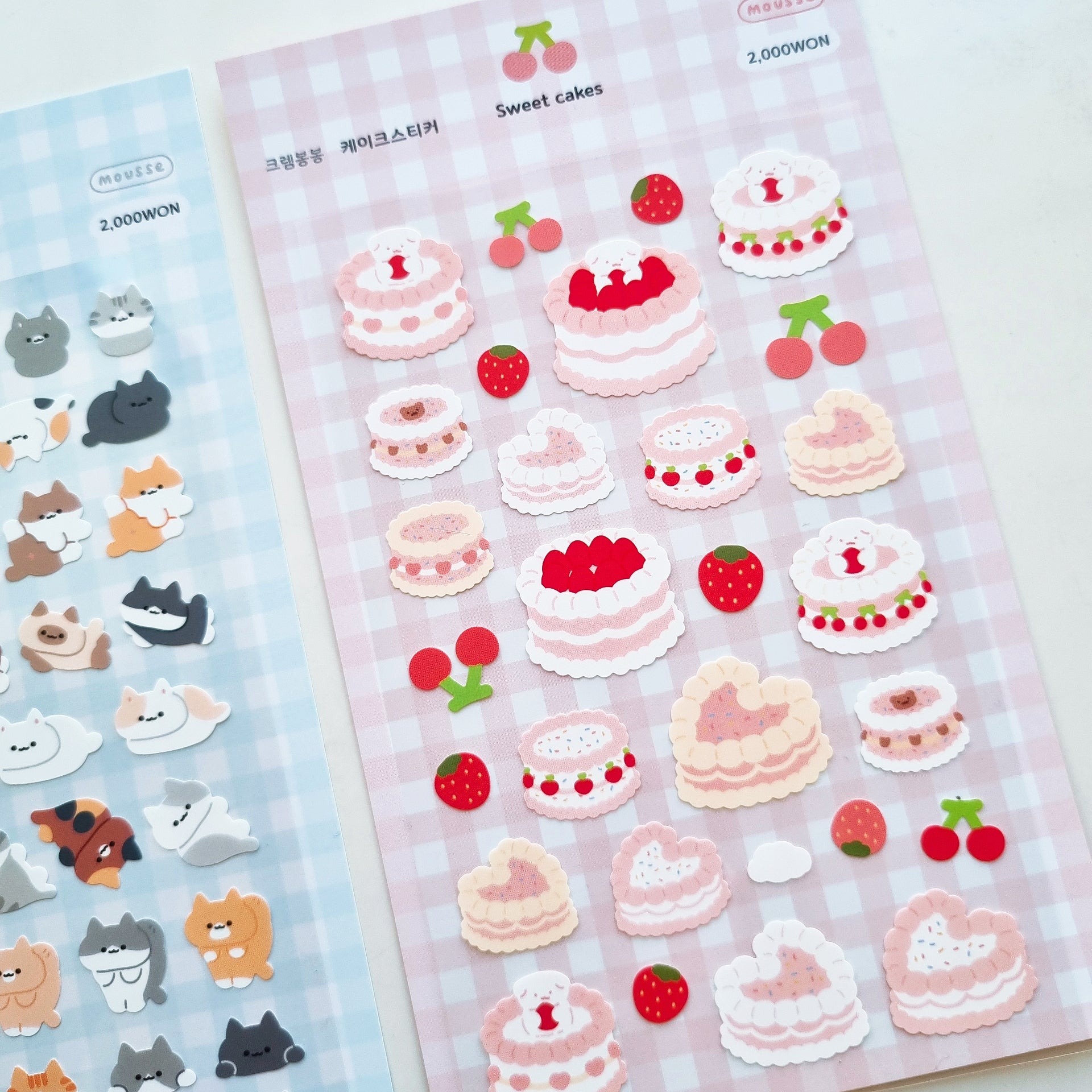 Mousse - Cake Sticker Sheet