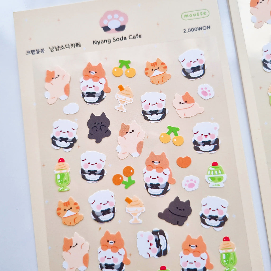 Mousse - Nyang Nyang Sticker Sheet