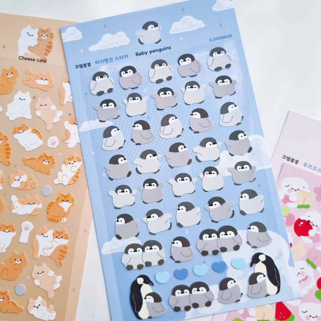 Mousse - Penguin Sticker Sheet