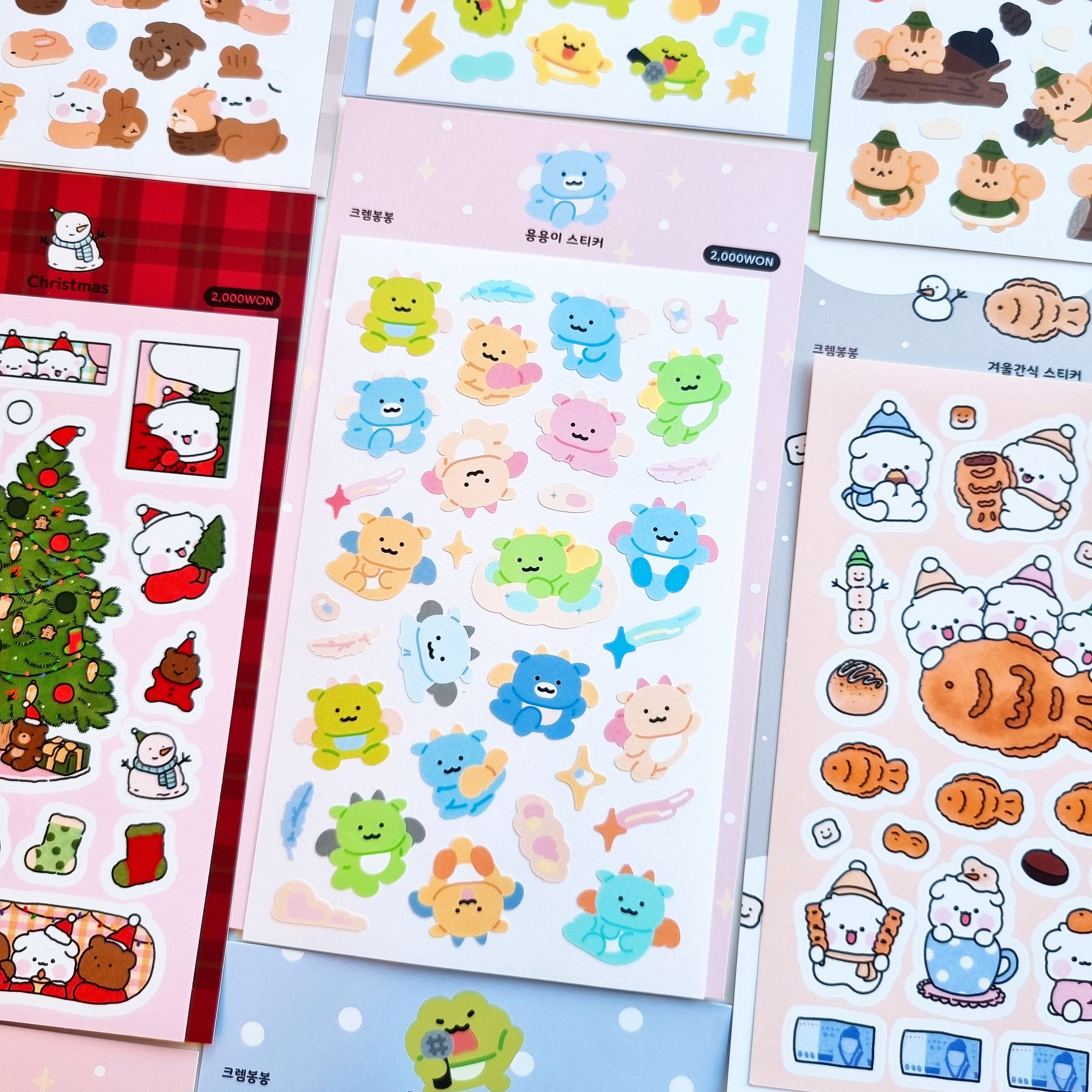 Mousse - Litte Dragon Sticker Sheet