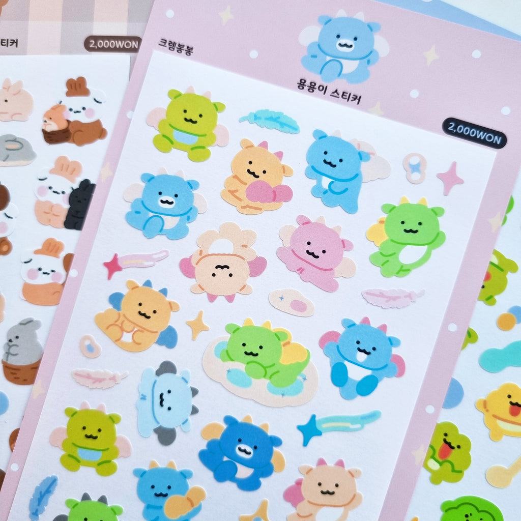Mousse - Litte Dragon Sticker Sheet