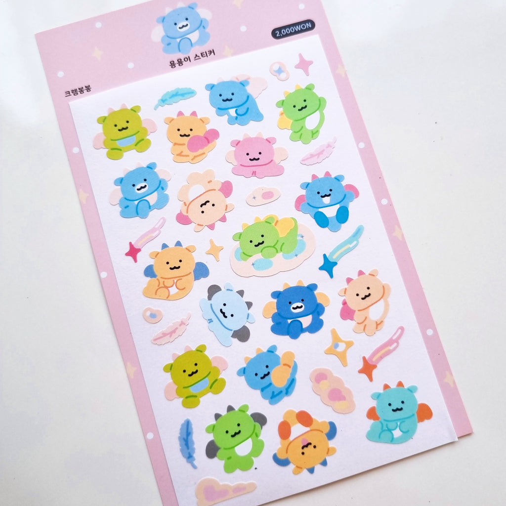 Mousse - Litte Dragon Sticker Sheet