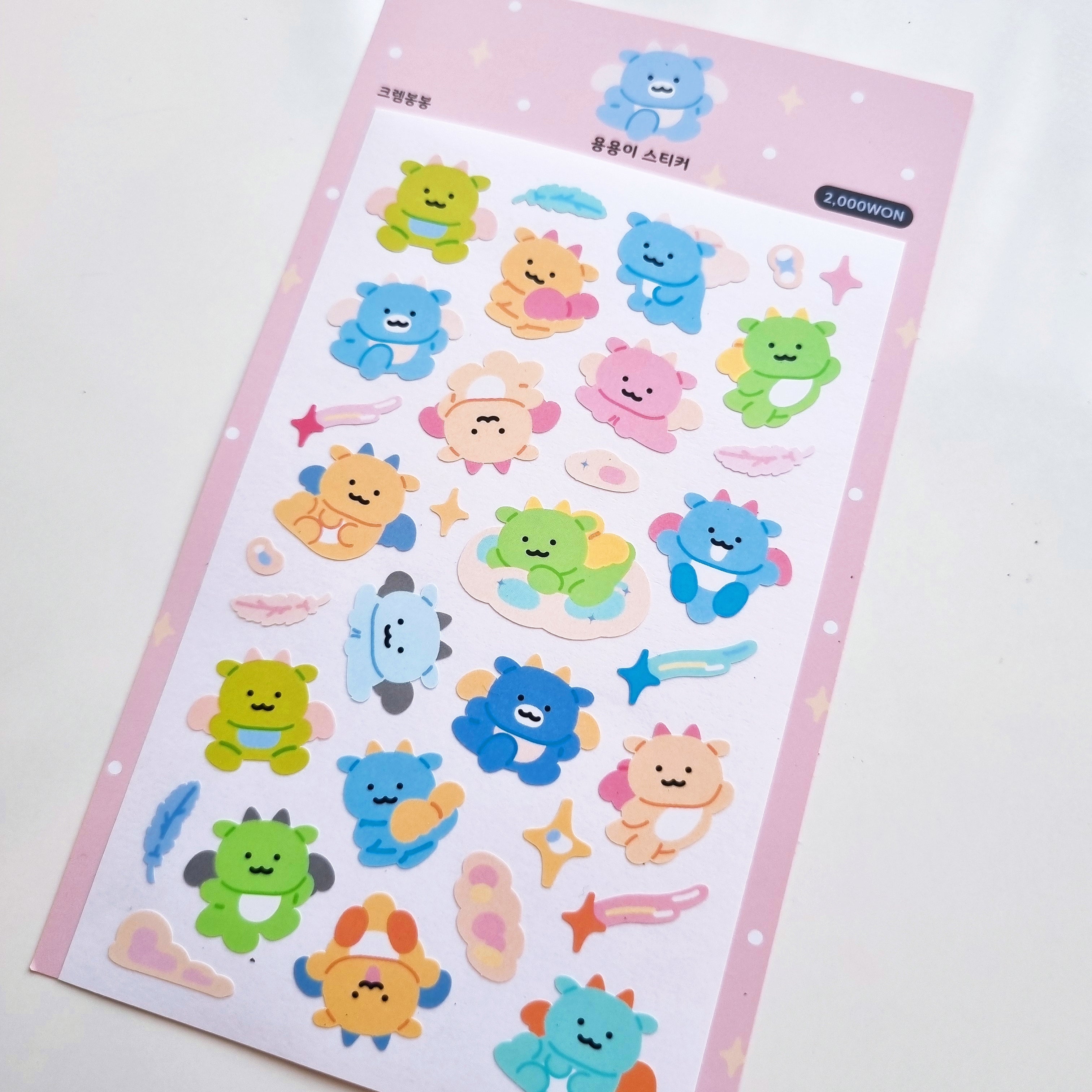 Mousse - Litte Dragon Sticker Sheet