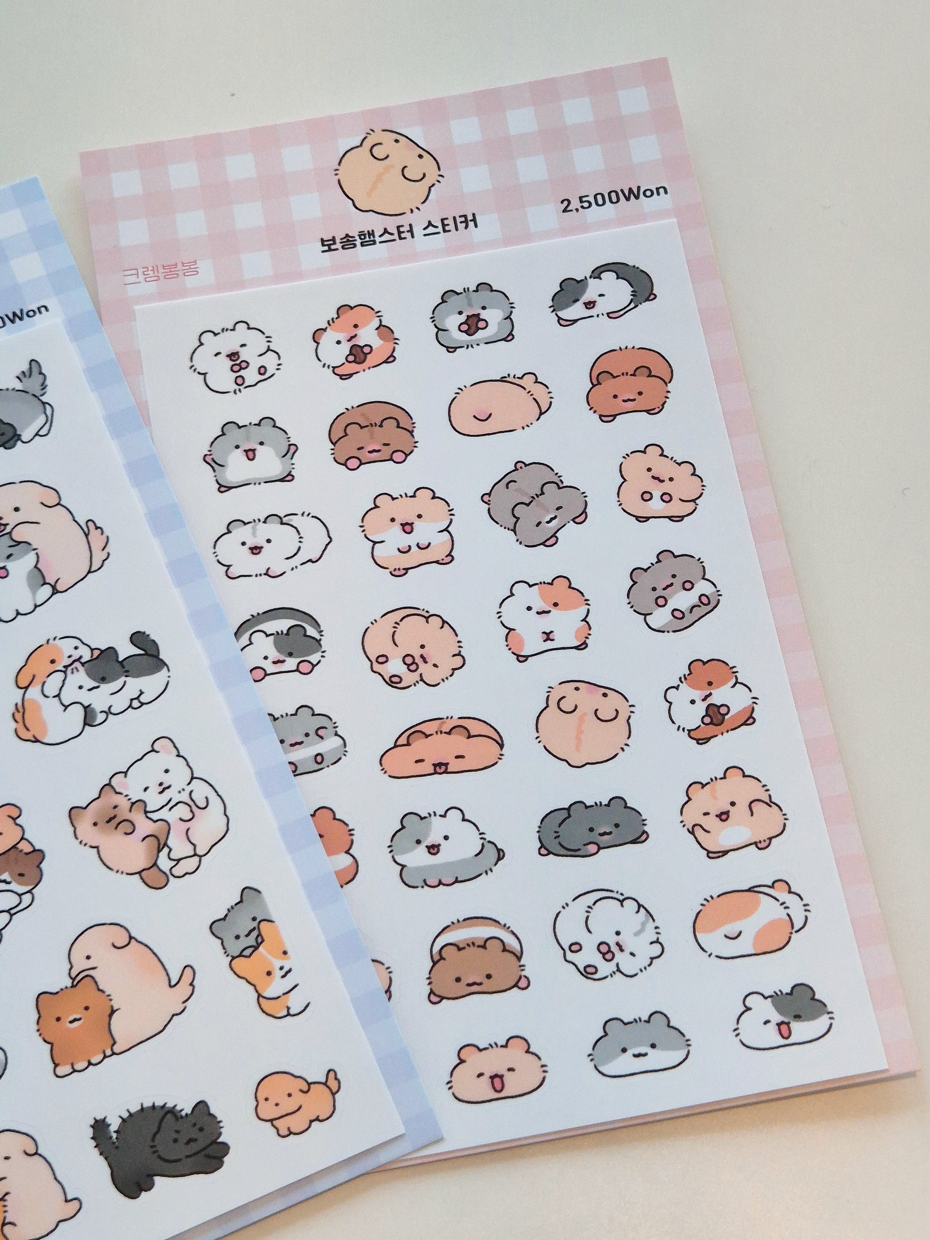 Mousse - Hamster Sticker Sheet