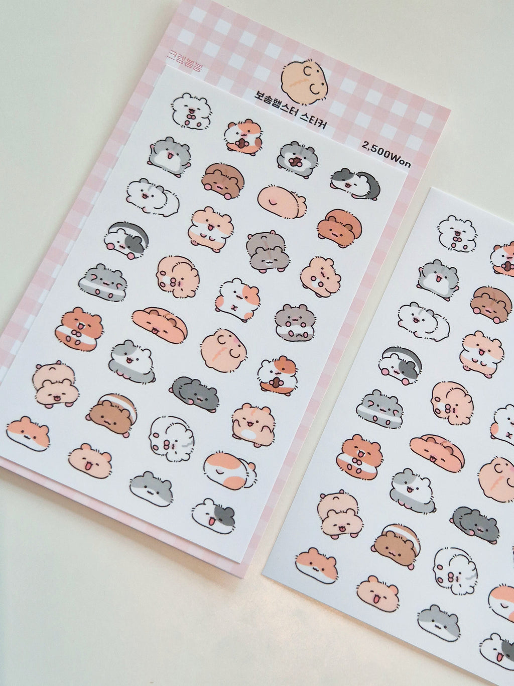 Mousse - Hamster Sticker Sheet