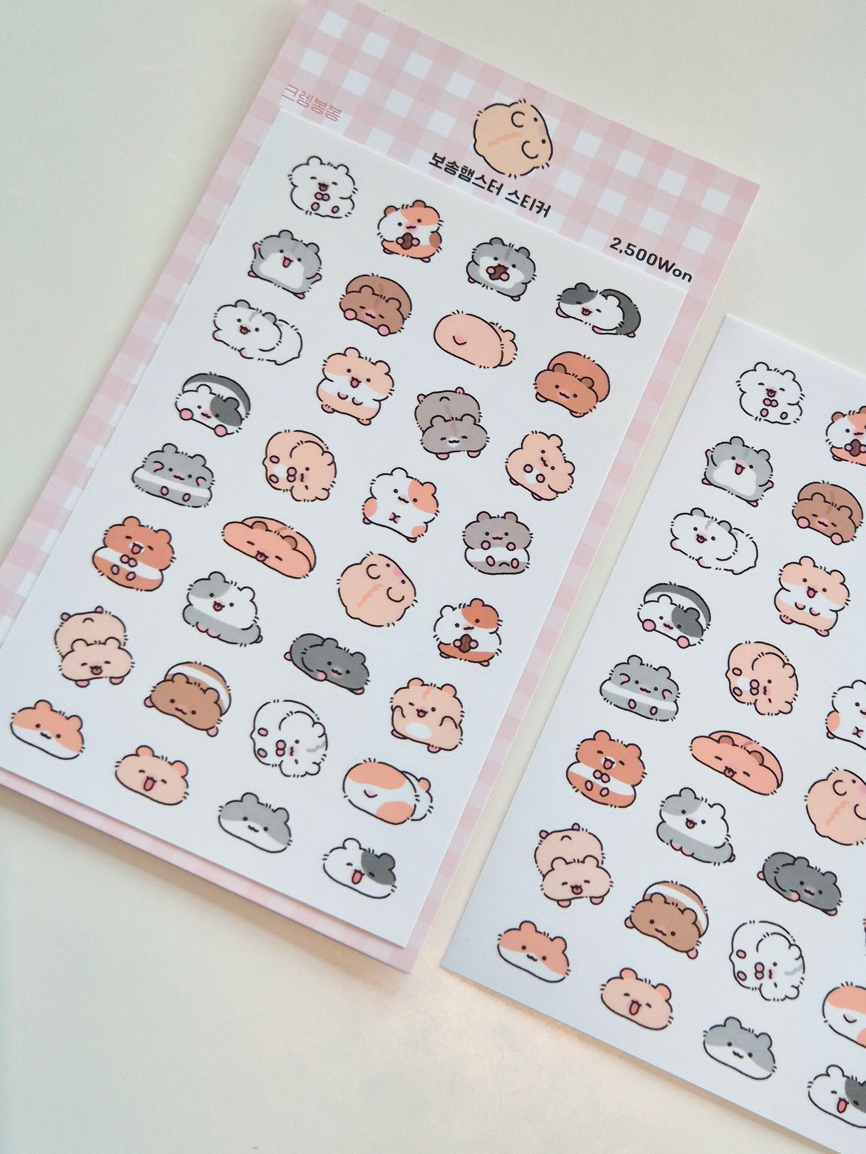 Mousse - Hamster Sticker Sheet
