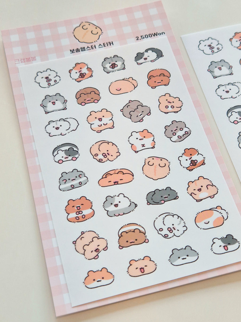 Mousse - Hamster Sticker Sheet
