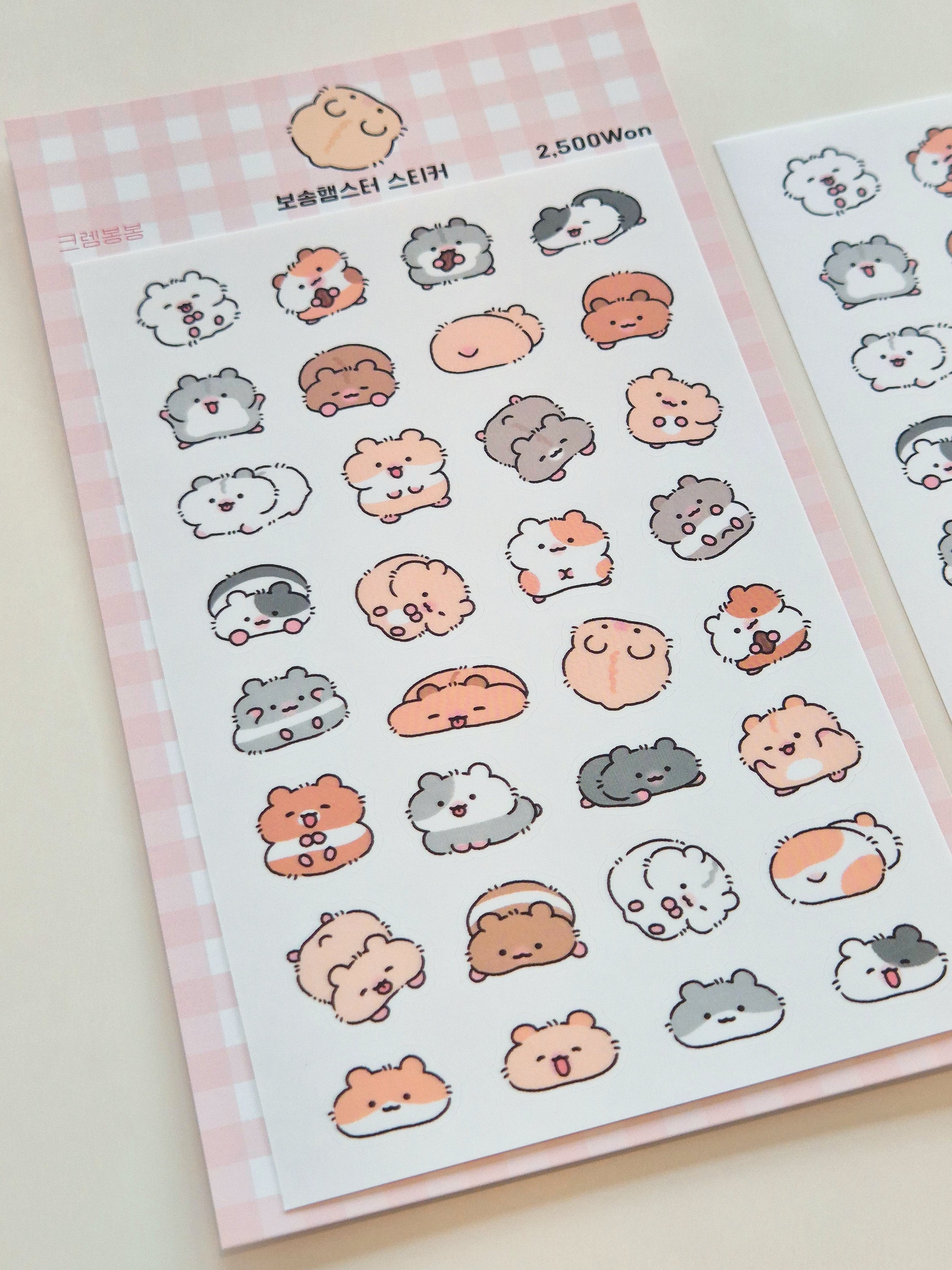 Mousse - Hamster Sticker Sheet