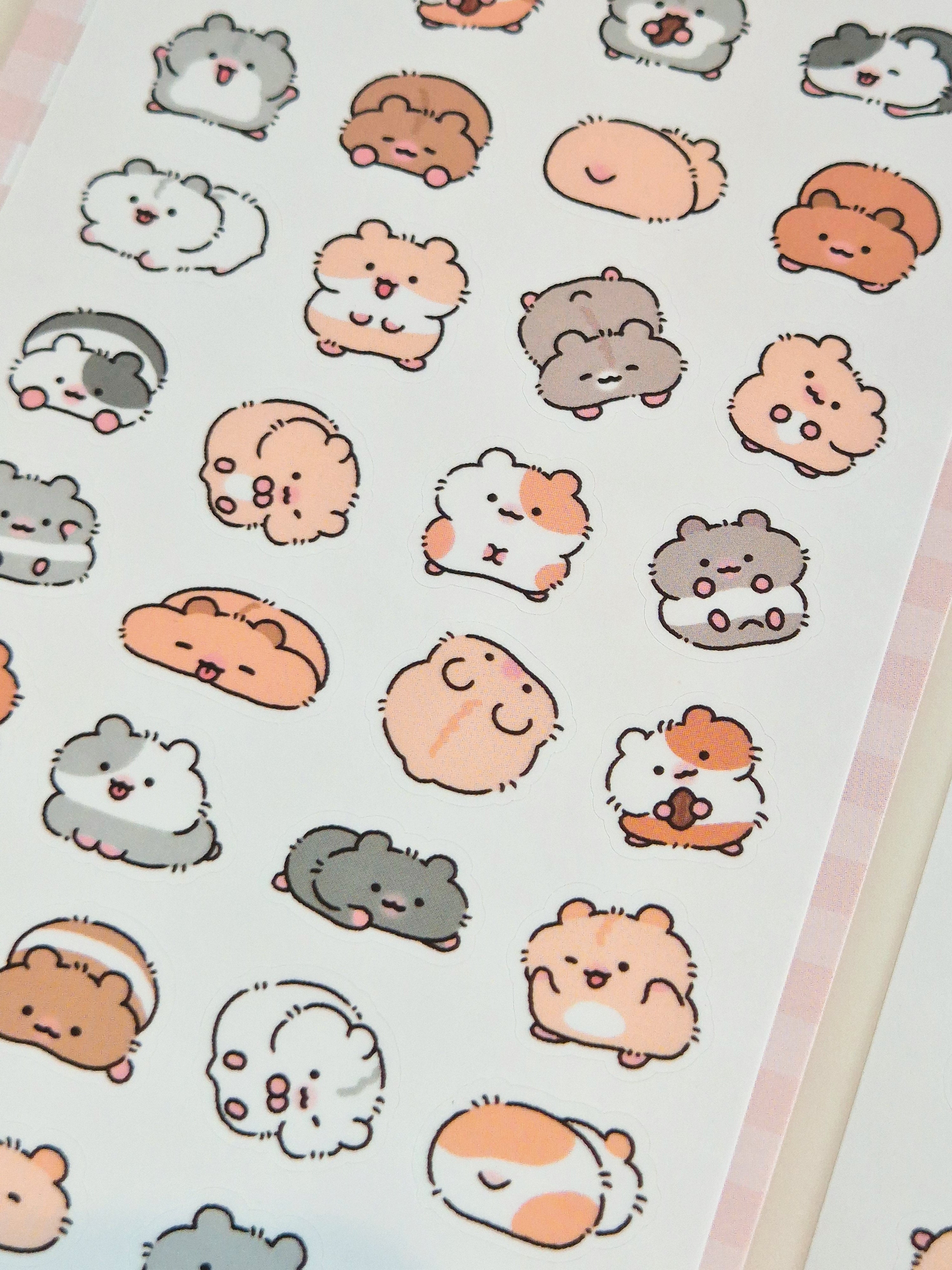 Mousse - Hamster Sticker Sheet