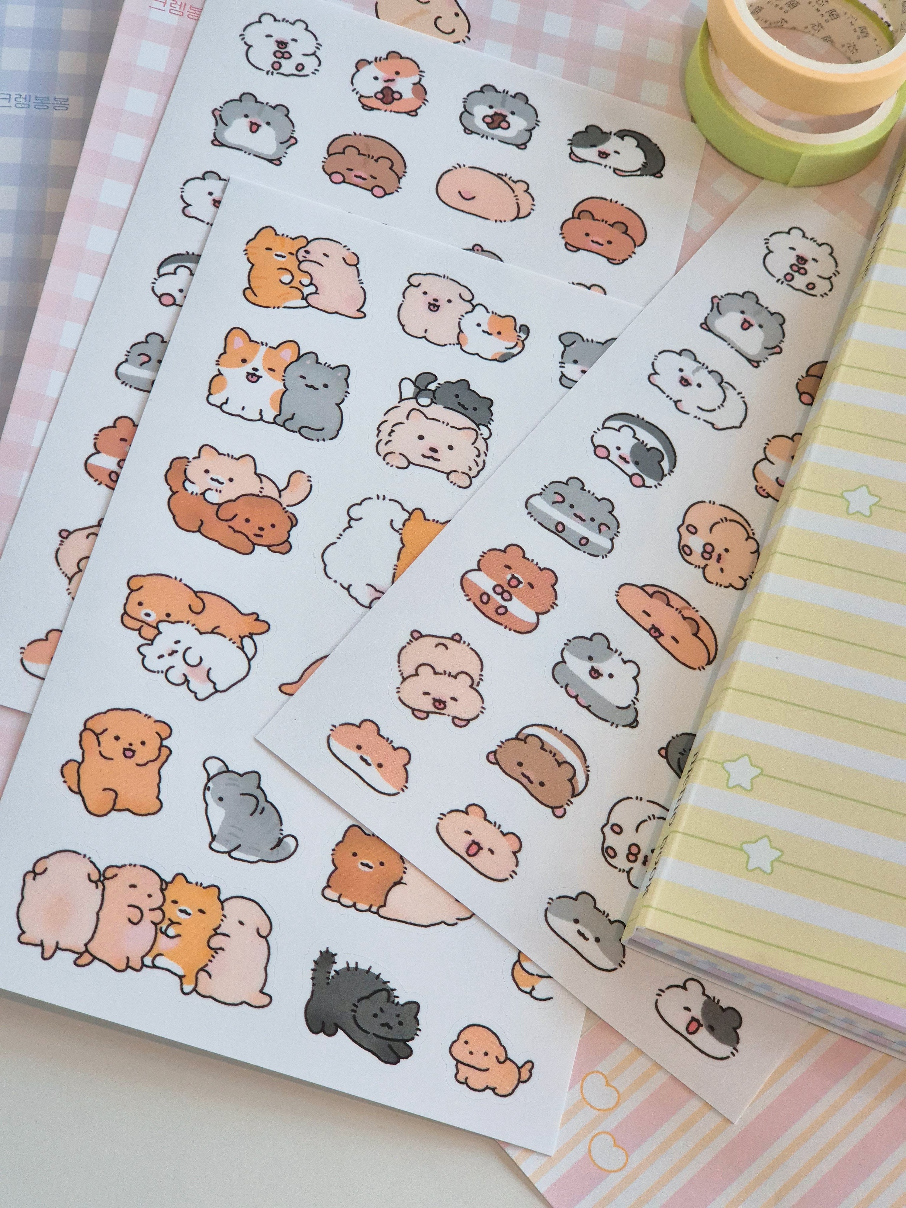 Mousse - Hamster Sticker Sheet