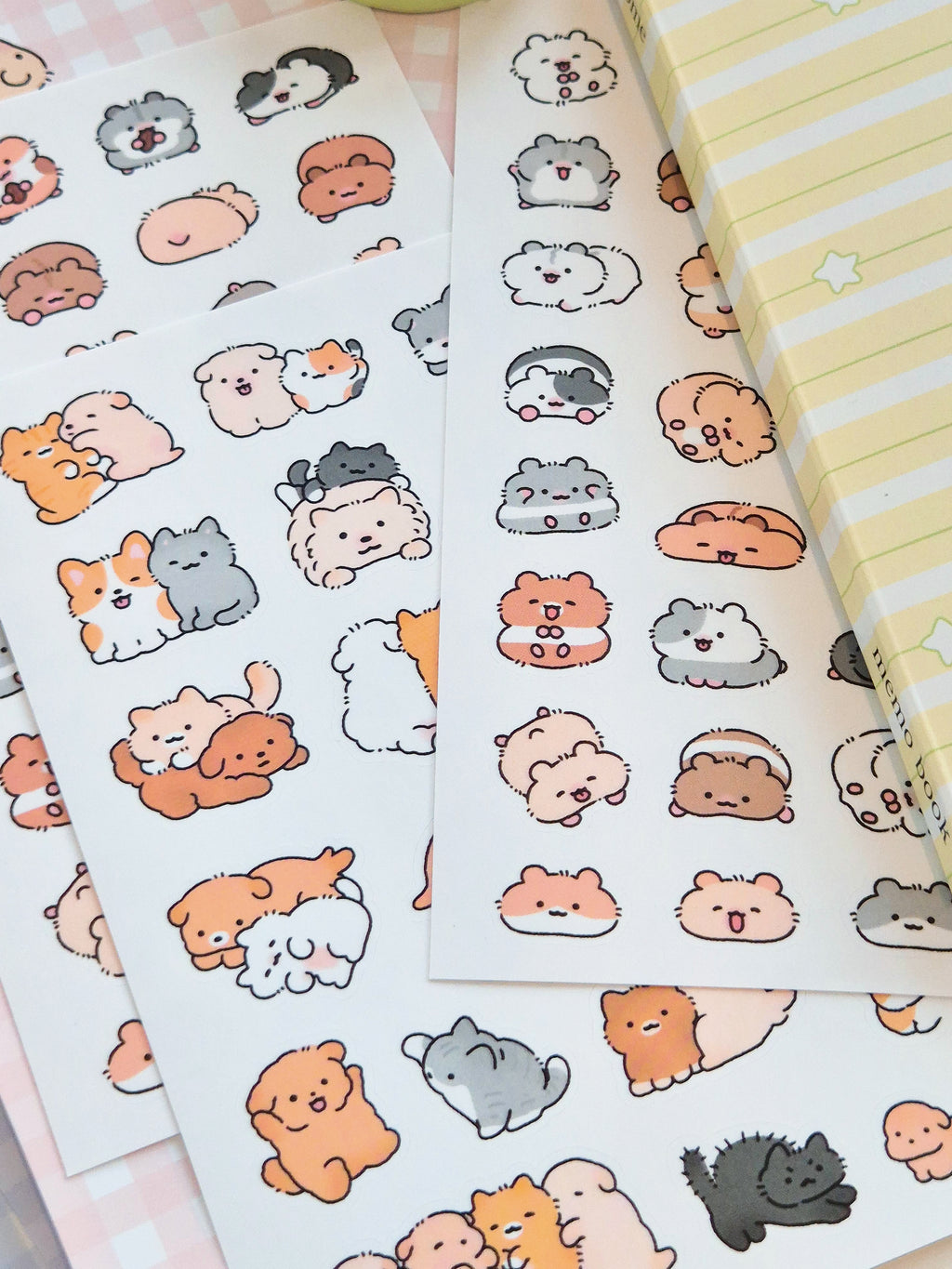Mousse - Hamster Sticker Sheet