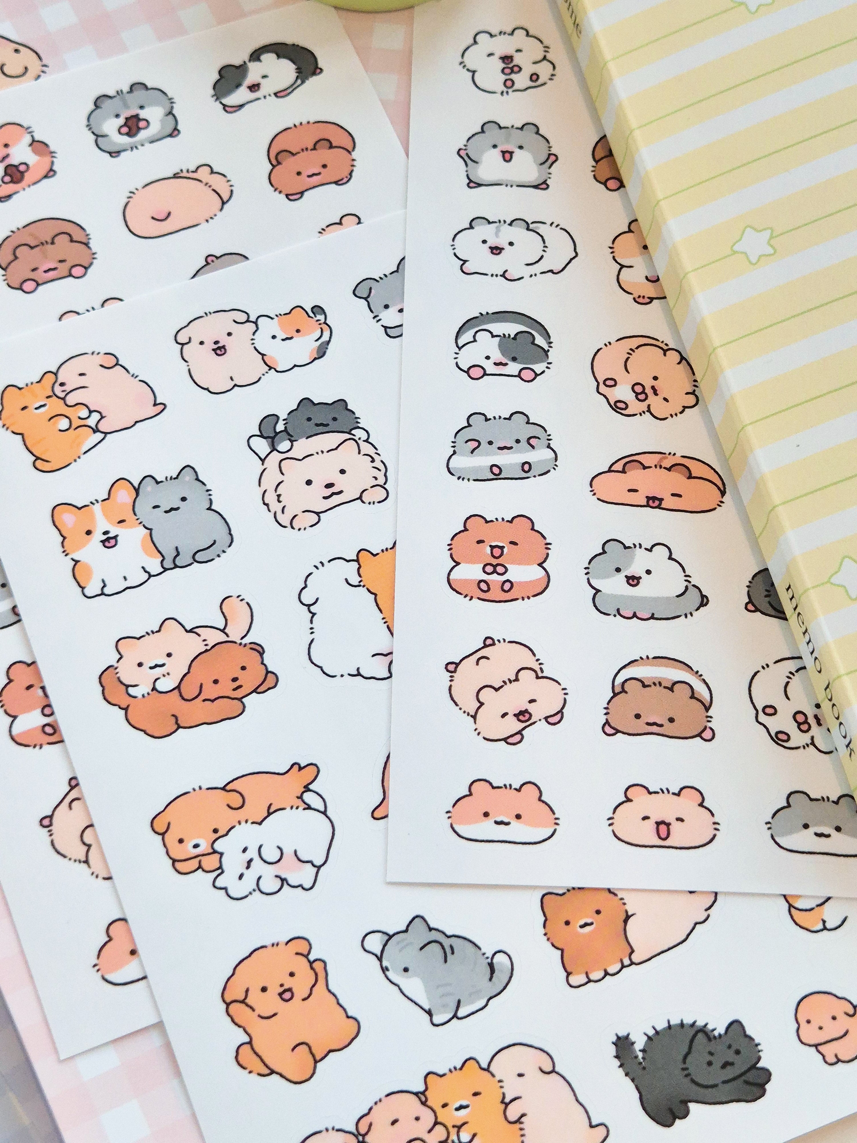 Mousse - Hamster Sticker Sheet