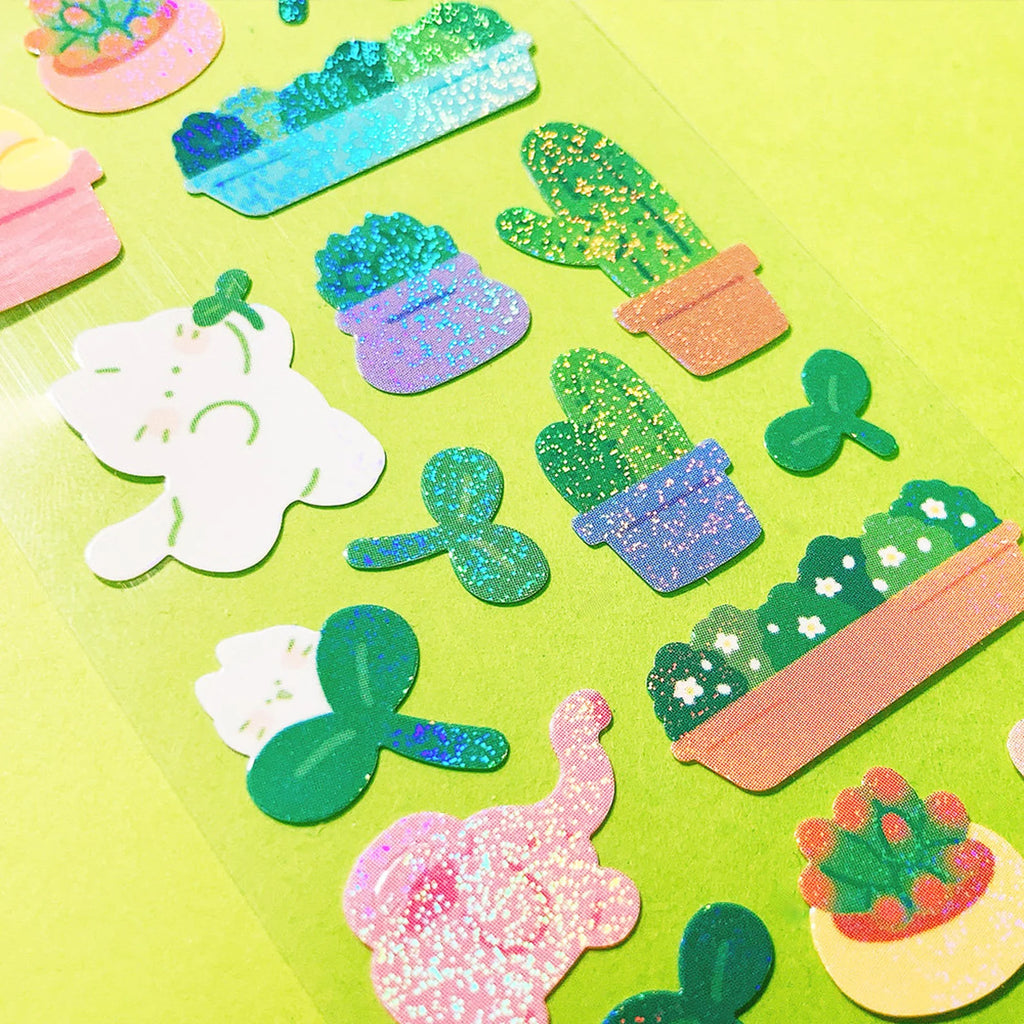 Mantabox - Green Green Deco Sticker Sheet