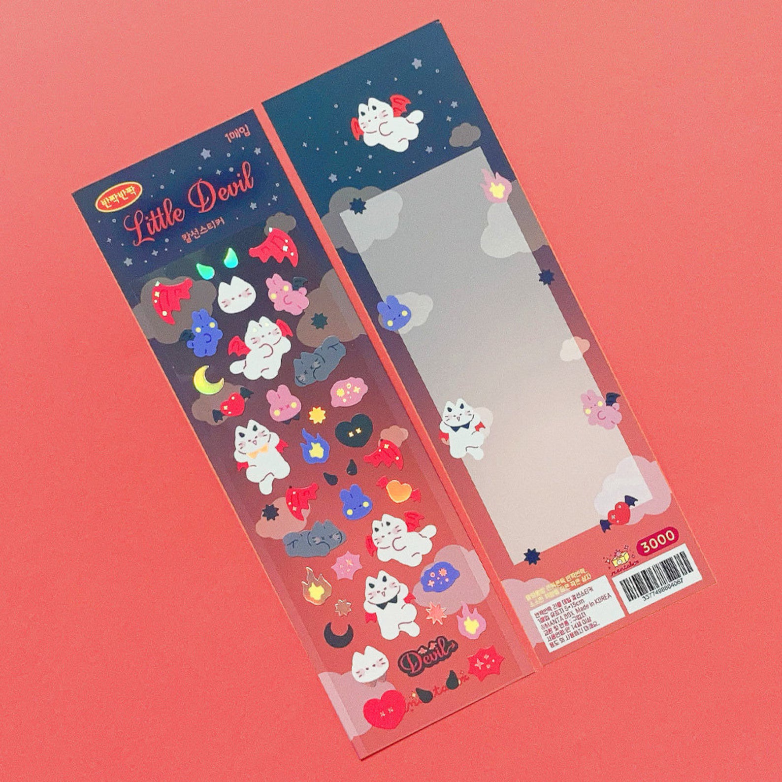 Mantabox - Little Devil Deco Sticker Sheet