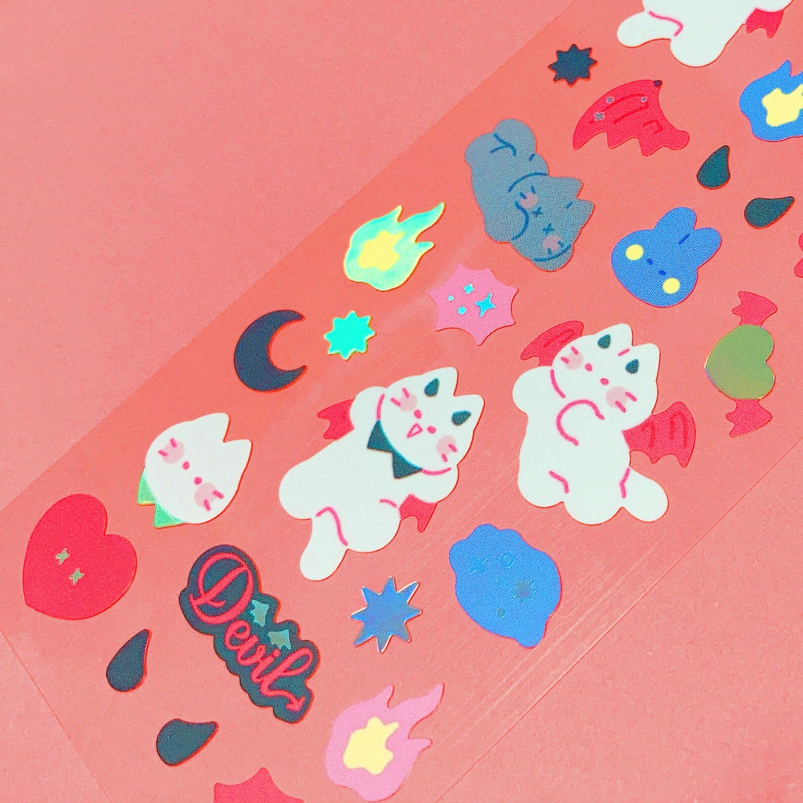 Mantabox - Little Devil Deco Sticker Sheet