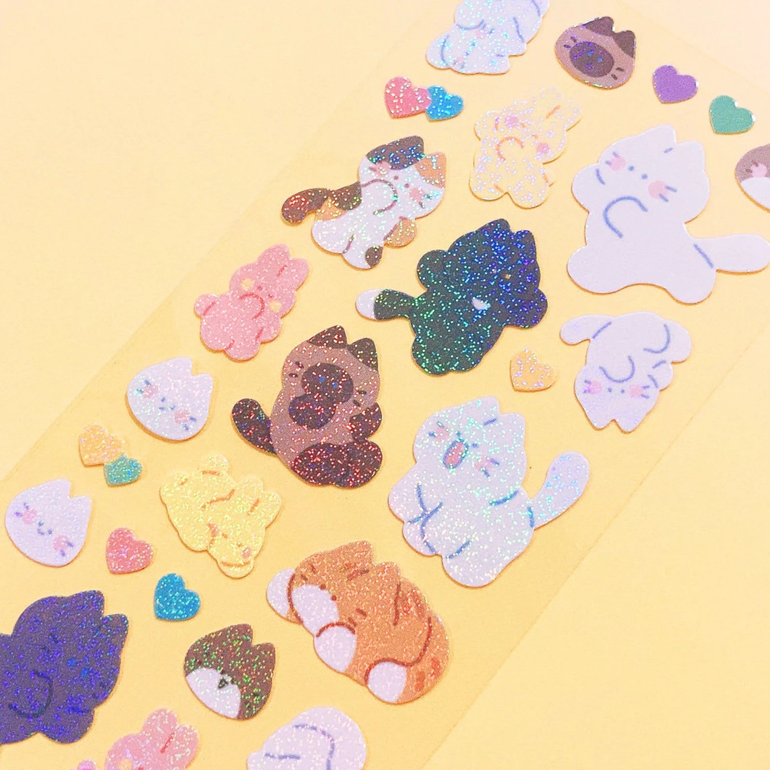 Mantabox - Various Kitten Deco Sticker Sheet