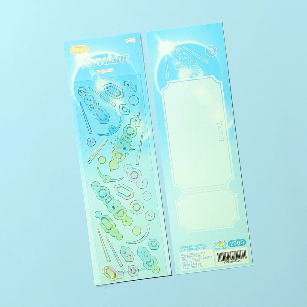 Mantabox - Sunshine Deco Sticker Sheet