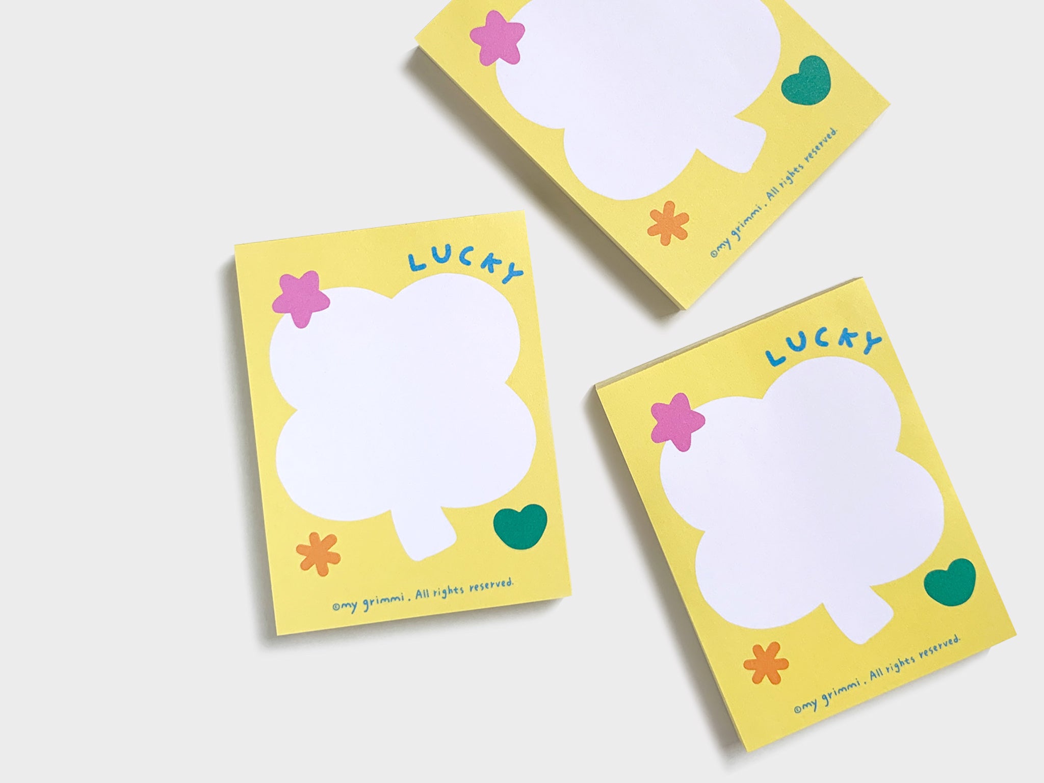 MyGrimmi - Lucky Clover Notepad