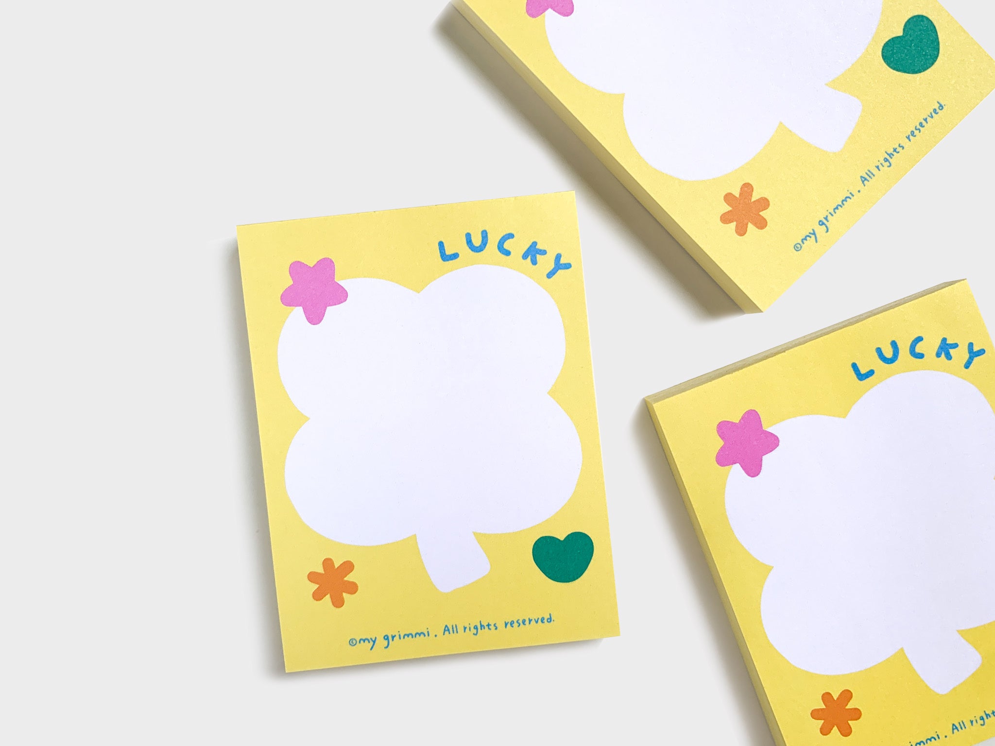 MyGrimmi - Lucky Clover Notepad