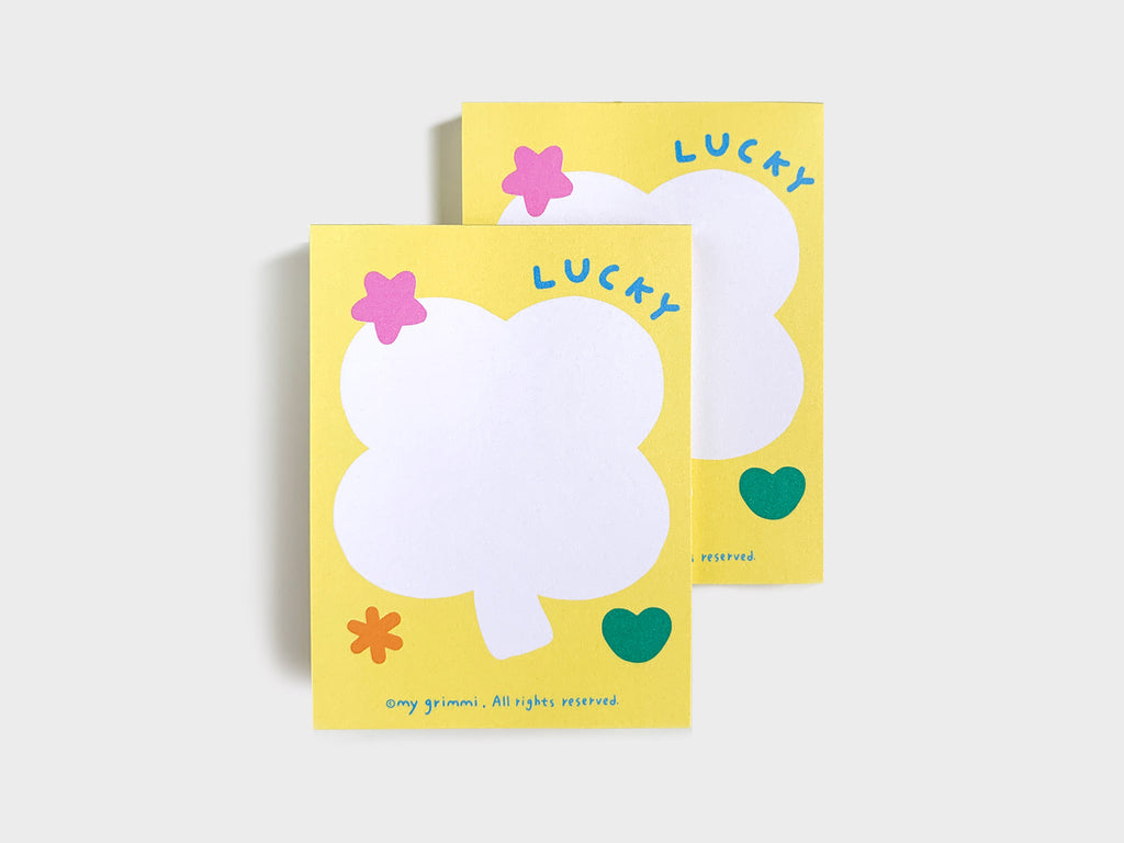 MyGrimmi - Lucky Clover Notepad