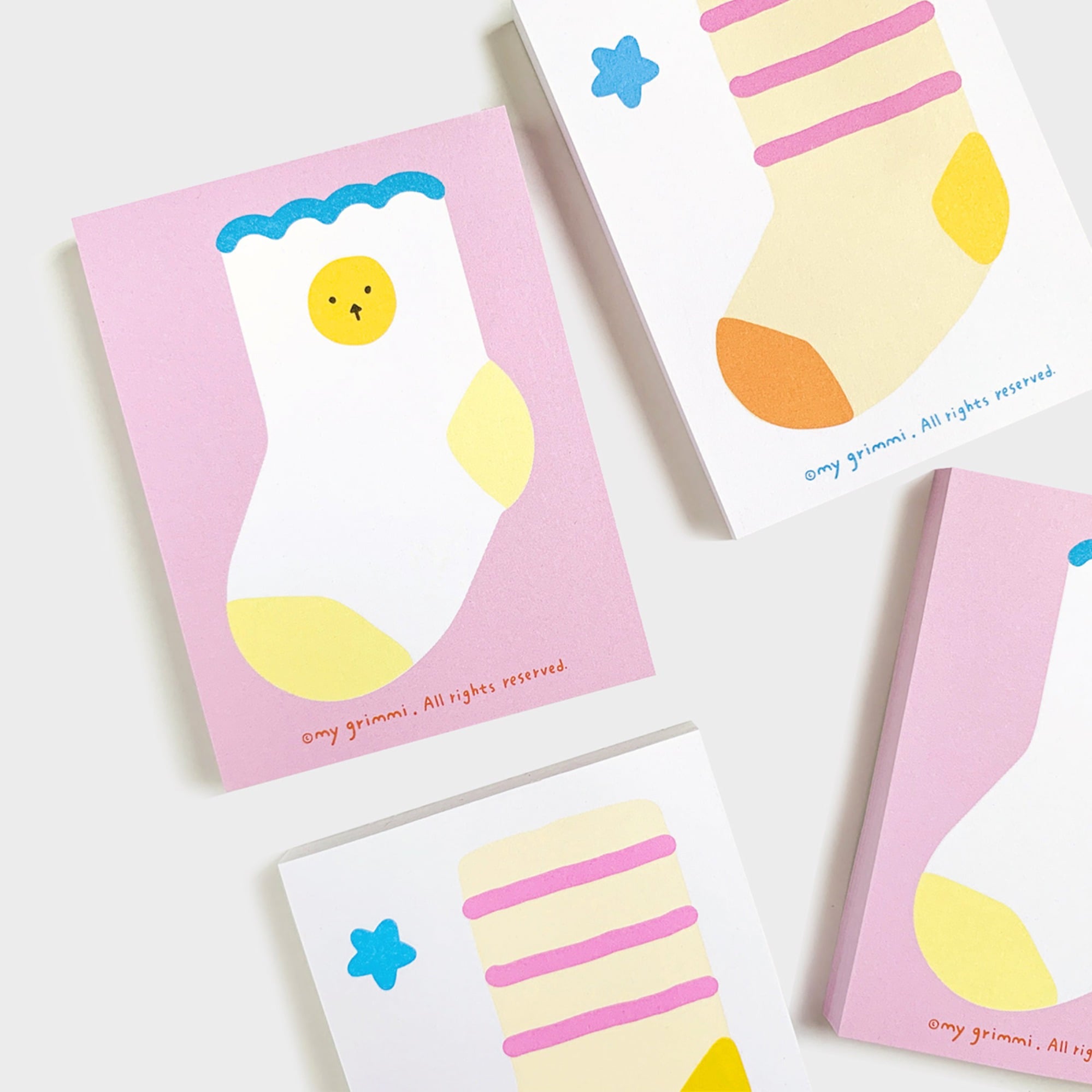 MyGrimmi - My Favorite Sock Notepad