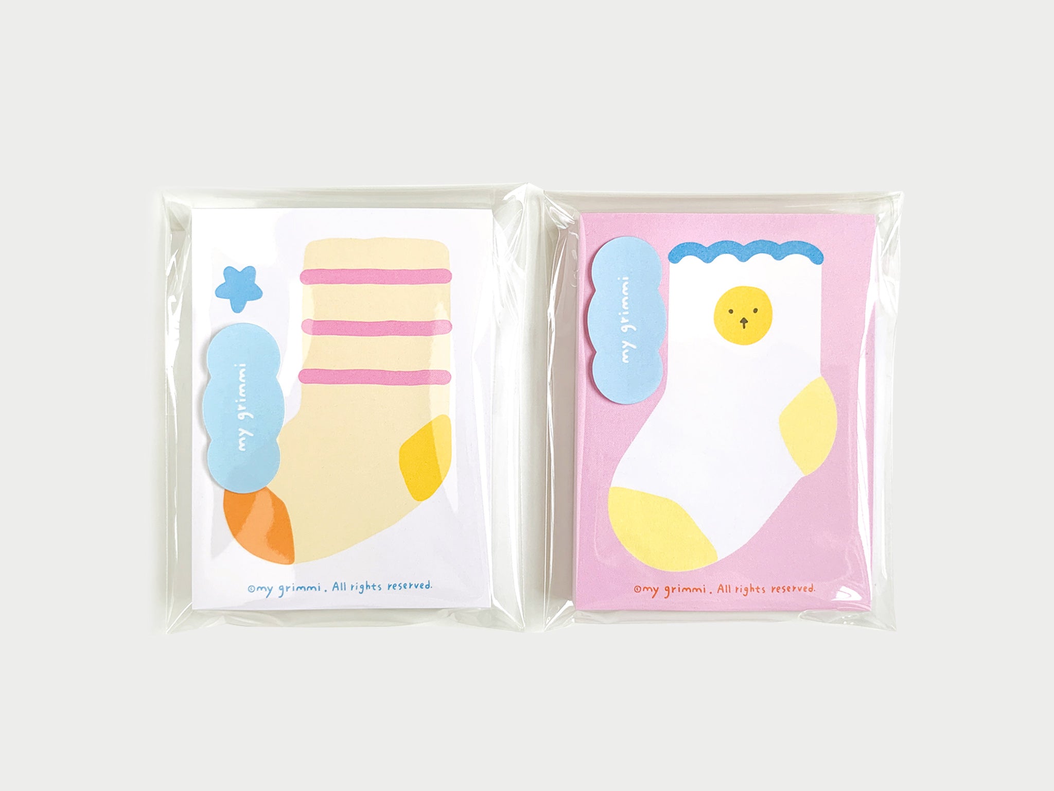 MyGrimmi - My Favorite Sock Notepad