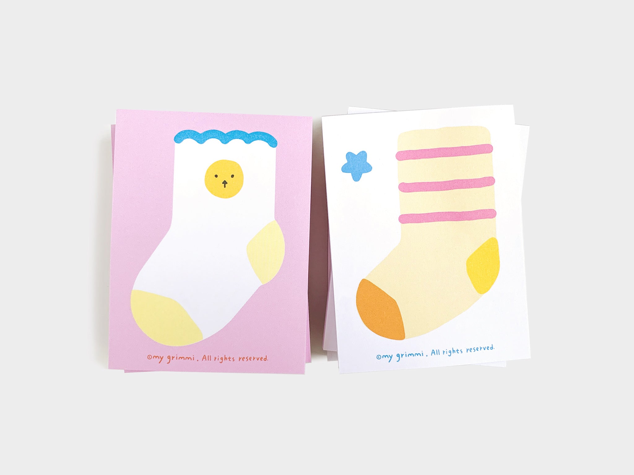 MyGrimmi - My Favorite Sock Notepad