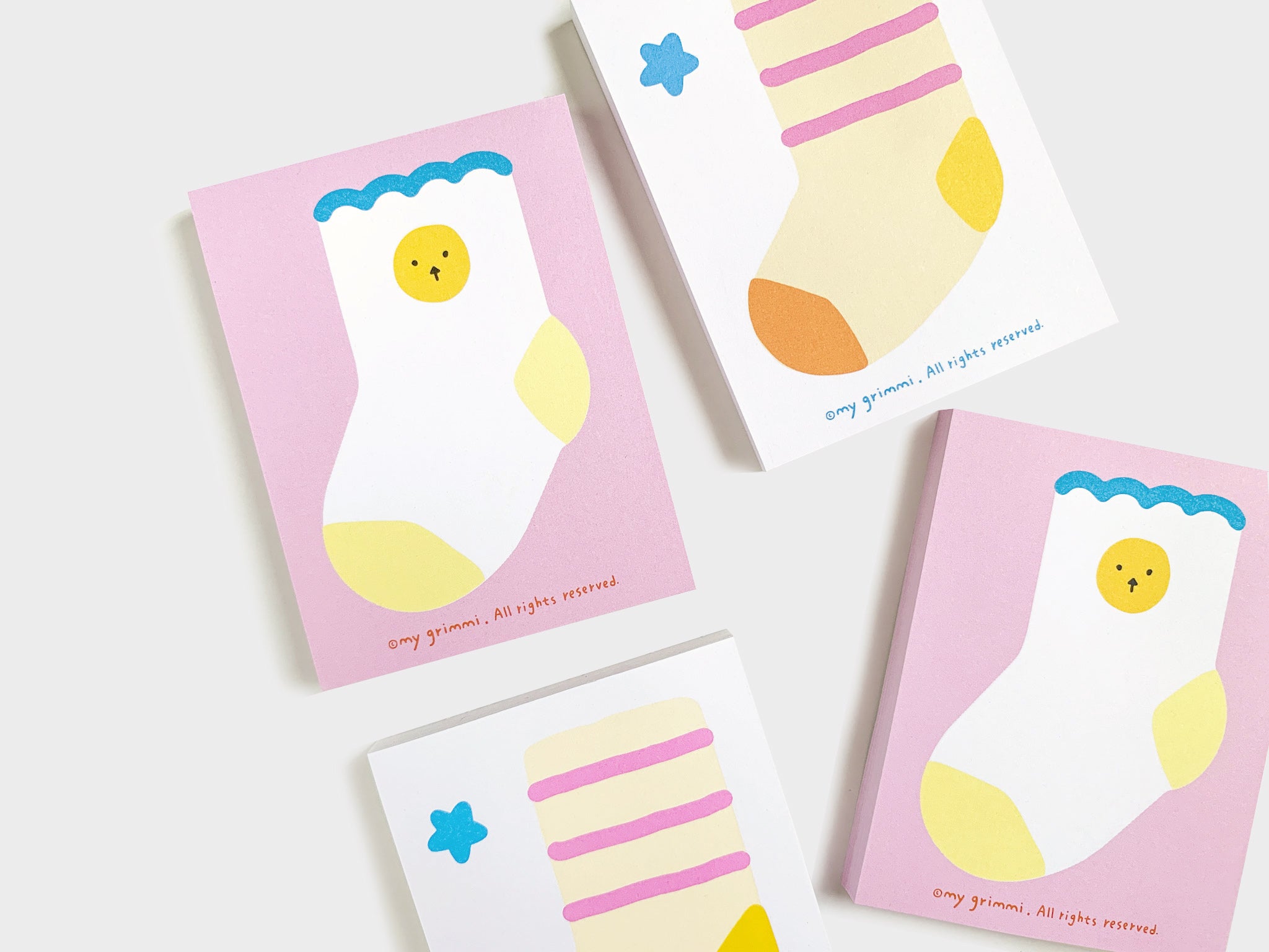 MyGrimmi - My Favorite Sock Notepad