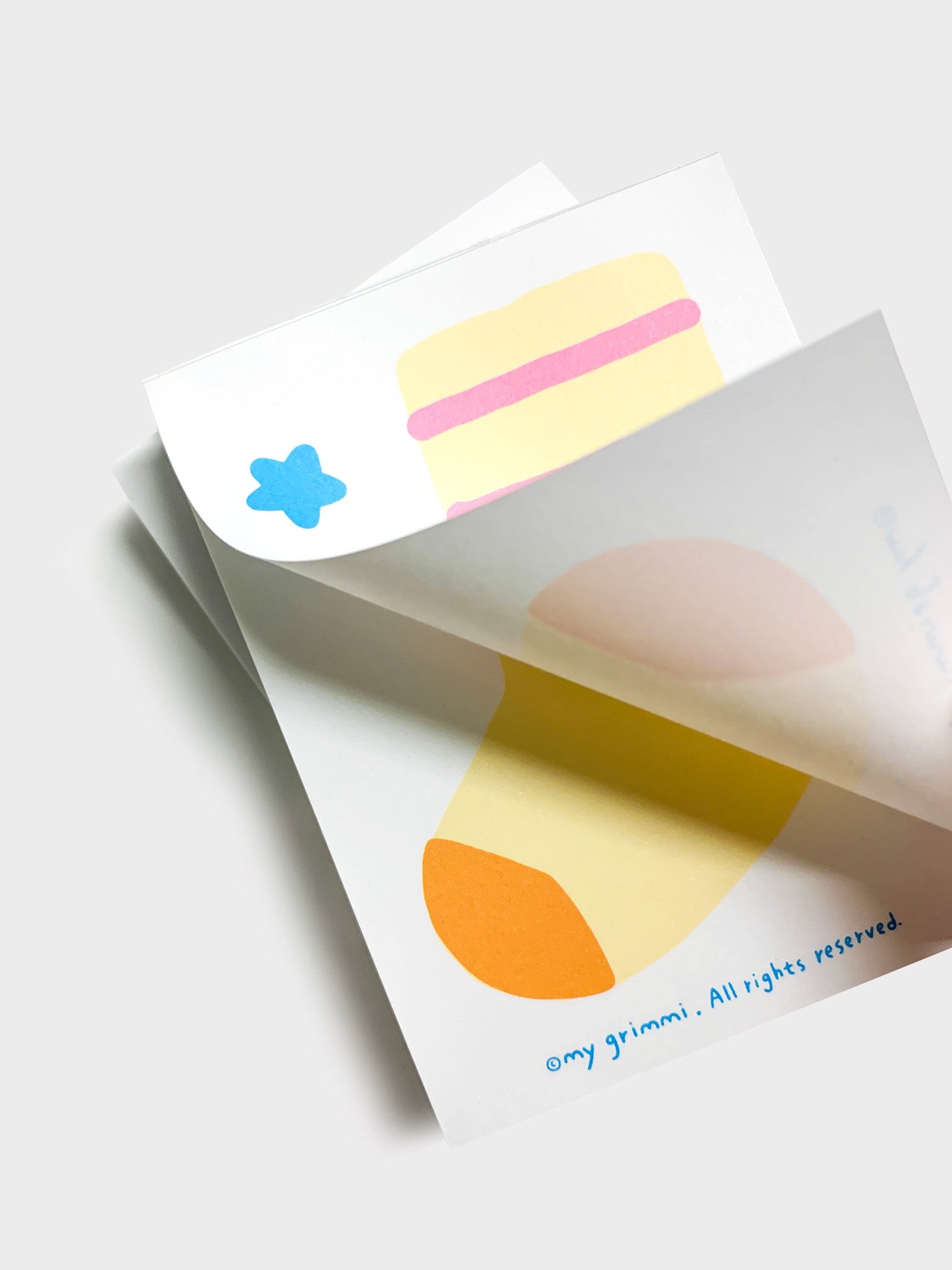 MyGrimmi - My Favorite Sock Notepad