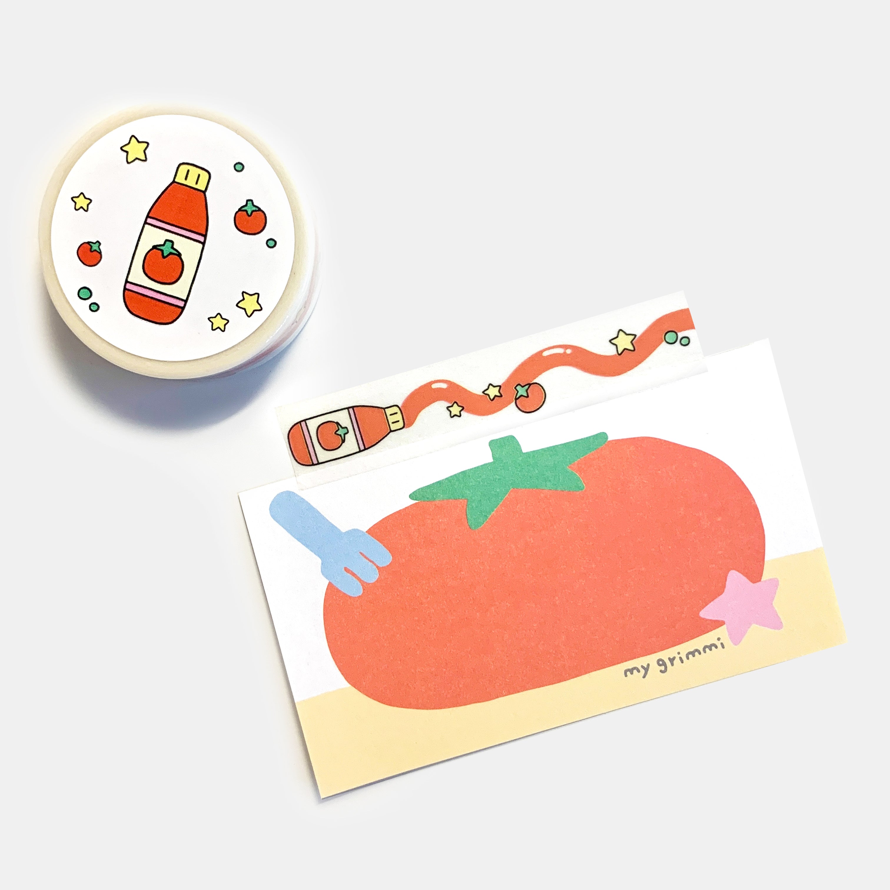 MyGrimmi - Tomato Star Notepad