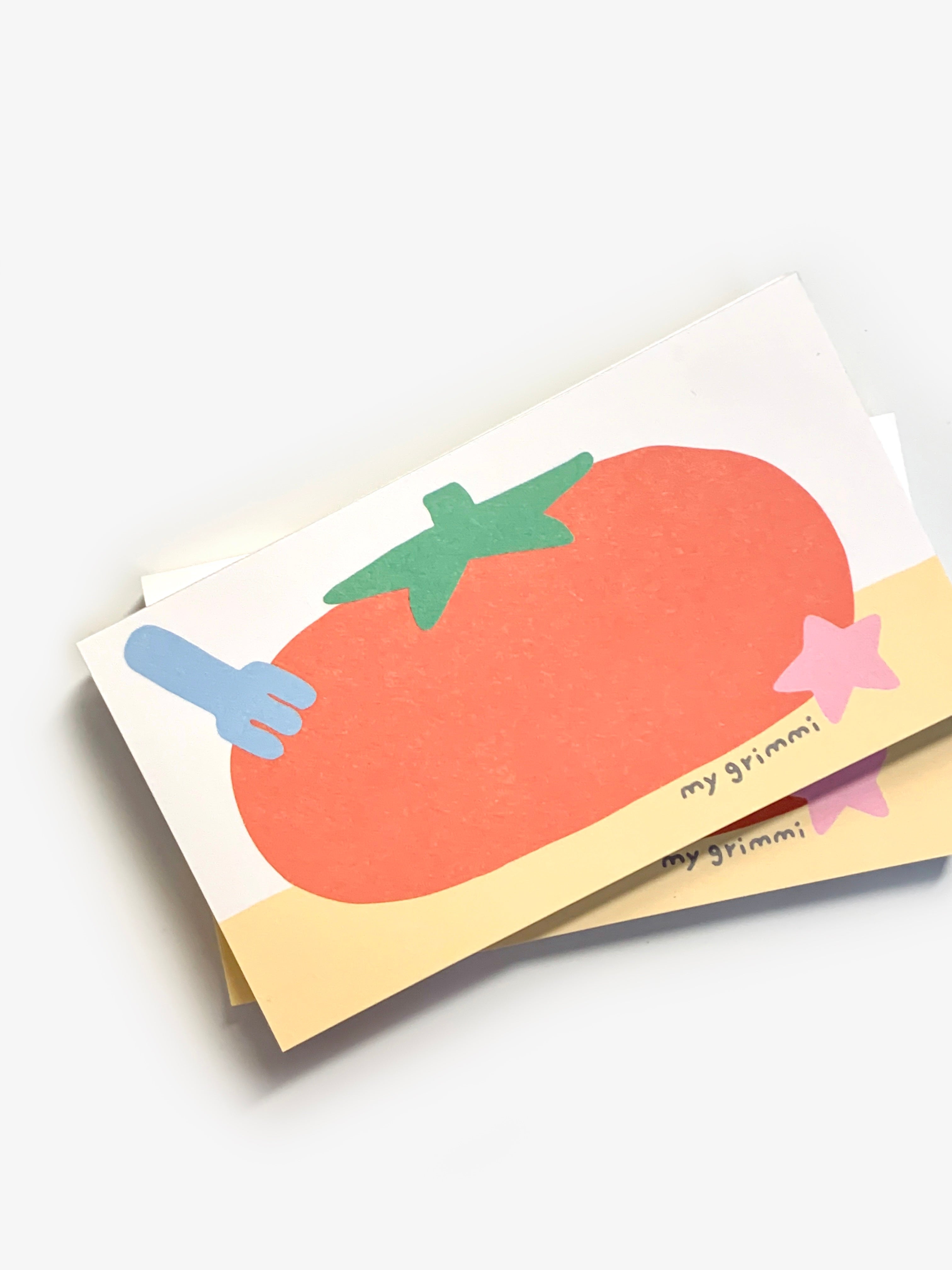 MyGrimmi - Tomato Star Notepad