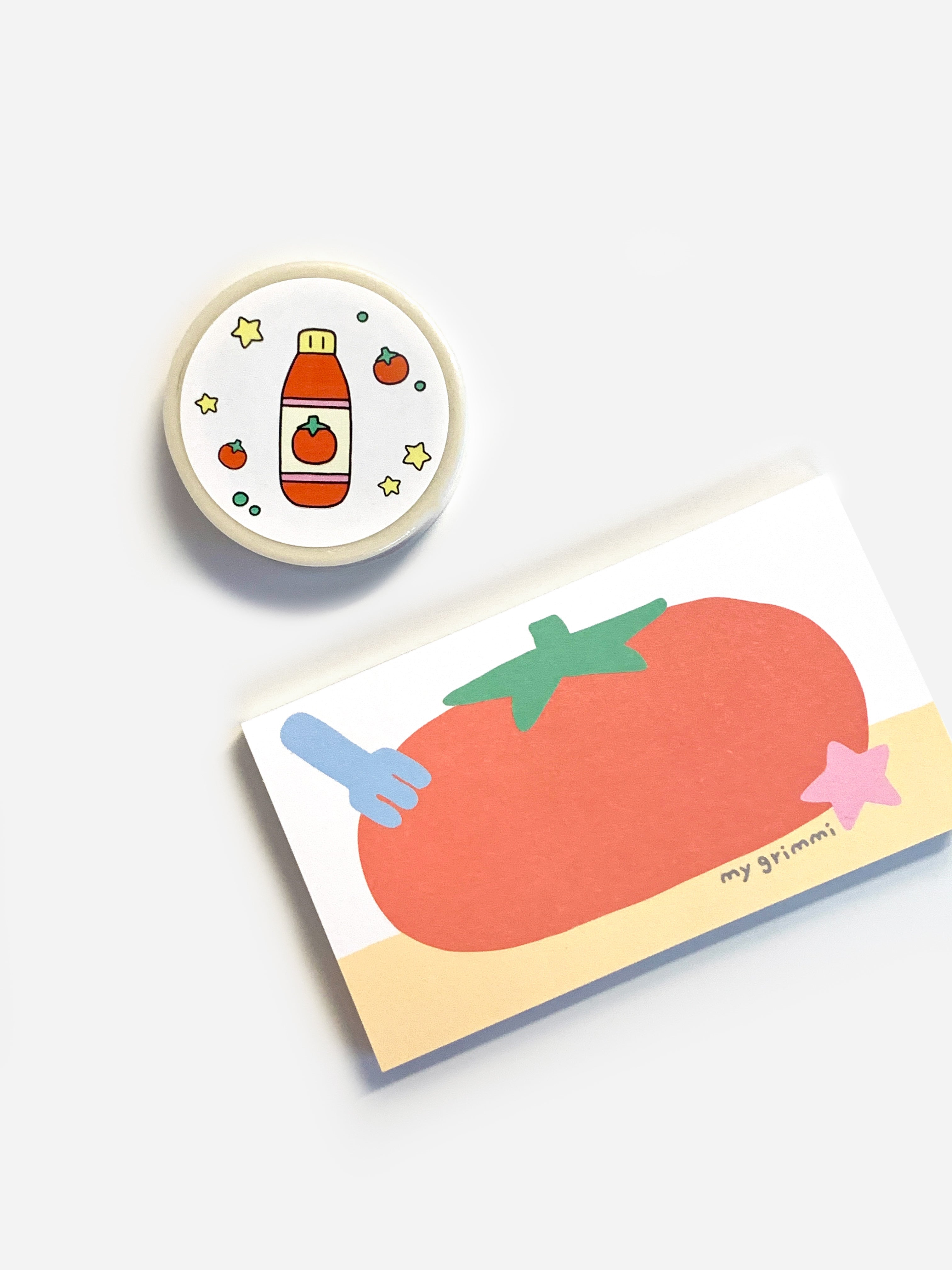 MyGrimmi - Tomato Star Notepad