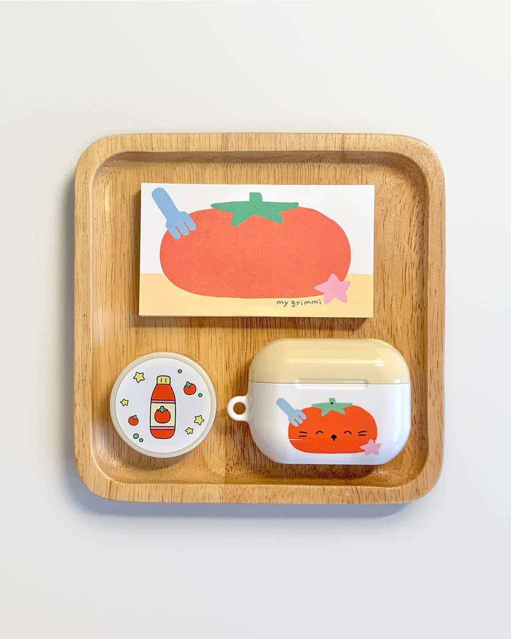 MyGrimmi - Tomato Star Notepad