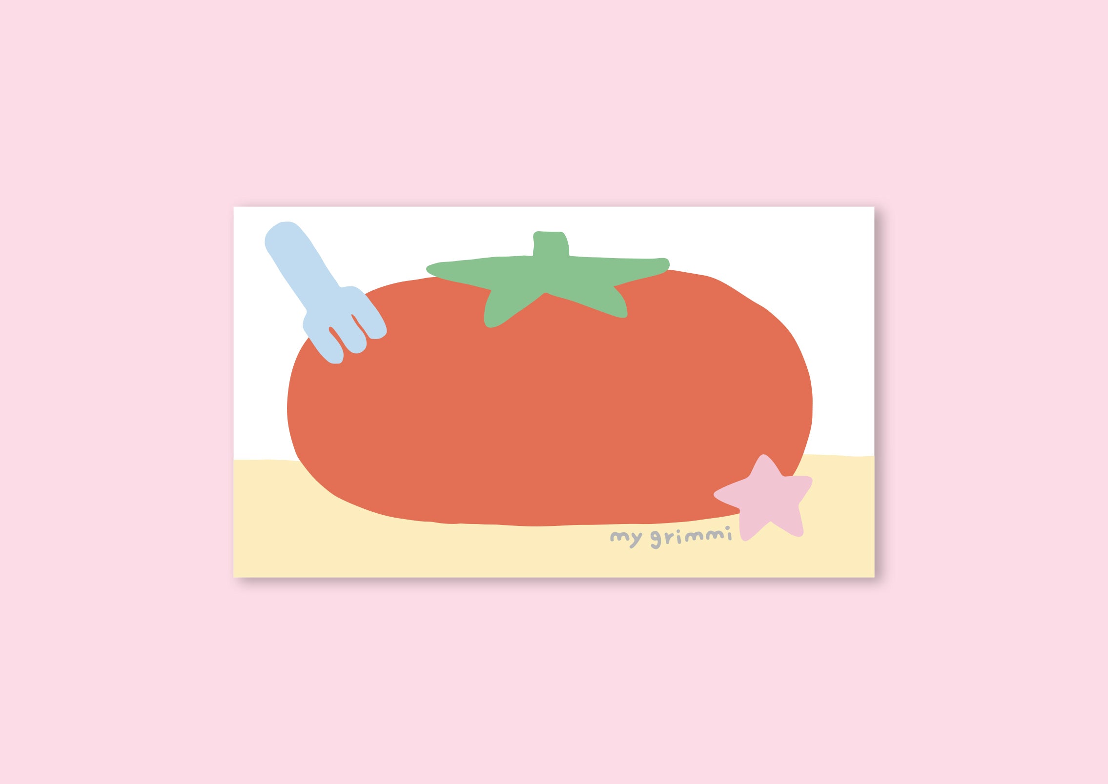 MyGrimmi - Tomato Star Notepad